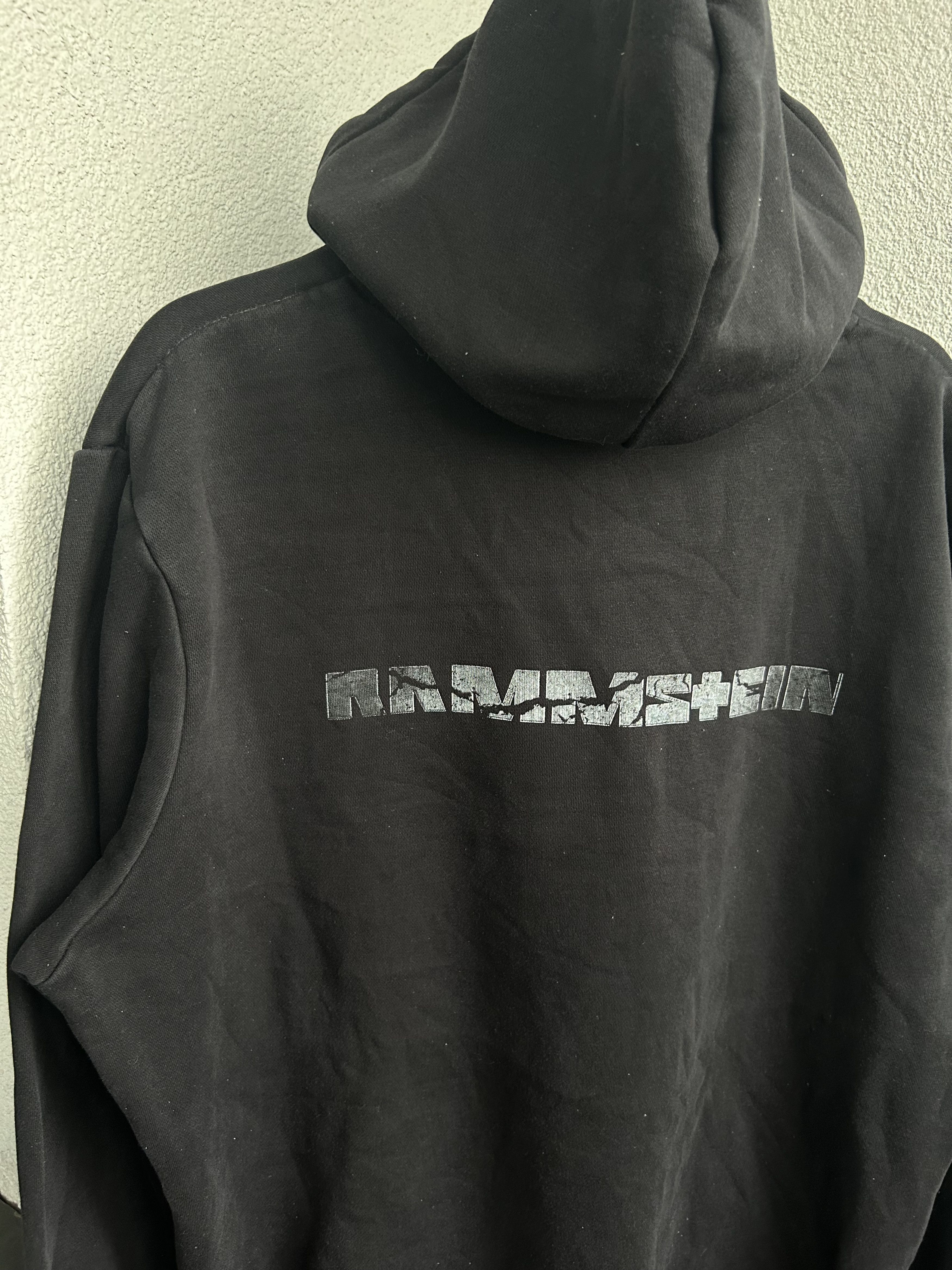 Band Tees Vintage 2000s Rammstein Rock Band Hoodie Size US XXL / EU 58 / 5 - 10 Thumbnail