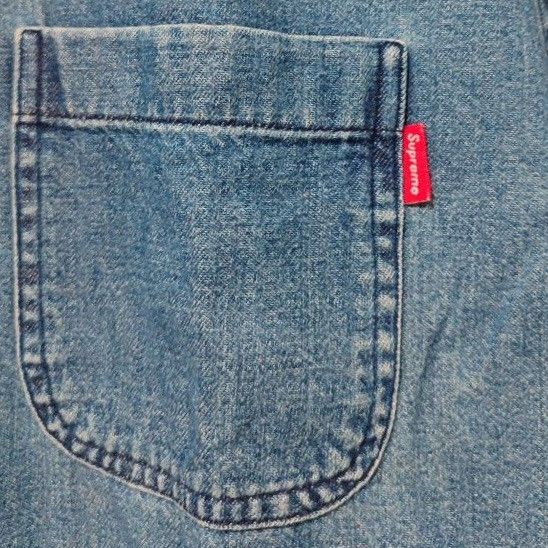 Supreme Supreme Faded Denim Shirt FW15 Size US M / EU 48-50 / 2 - 3 Thumbnail