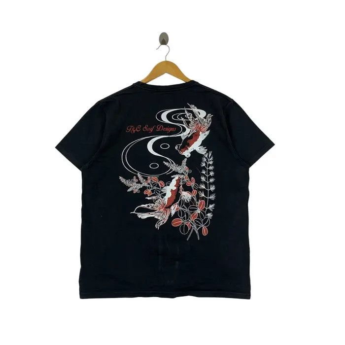 Vintage Vintage T&C SURF DESIGN Gold Fish Town Country Tee Shirt Size US L / EU 52-54 / 3 - 3 Thumbnail
