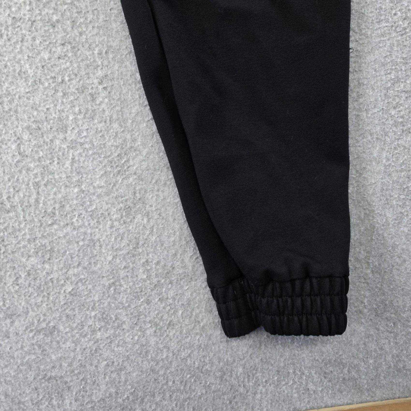 Spanx Spanx Pants Womens S Black Jogger Knit Pockets Elastic Waist Cuffed Pull On Size 28" / US 6 / IT 42 - 4 Thumbnail