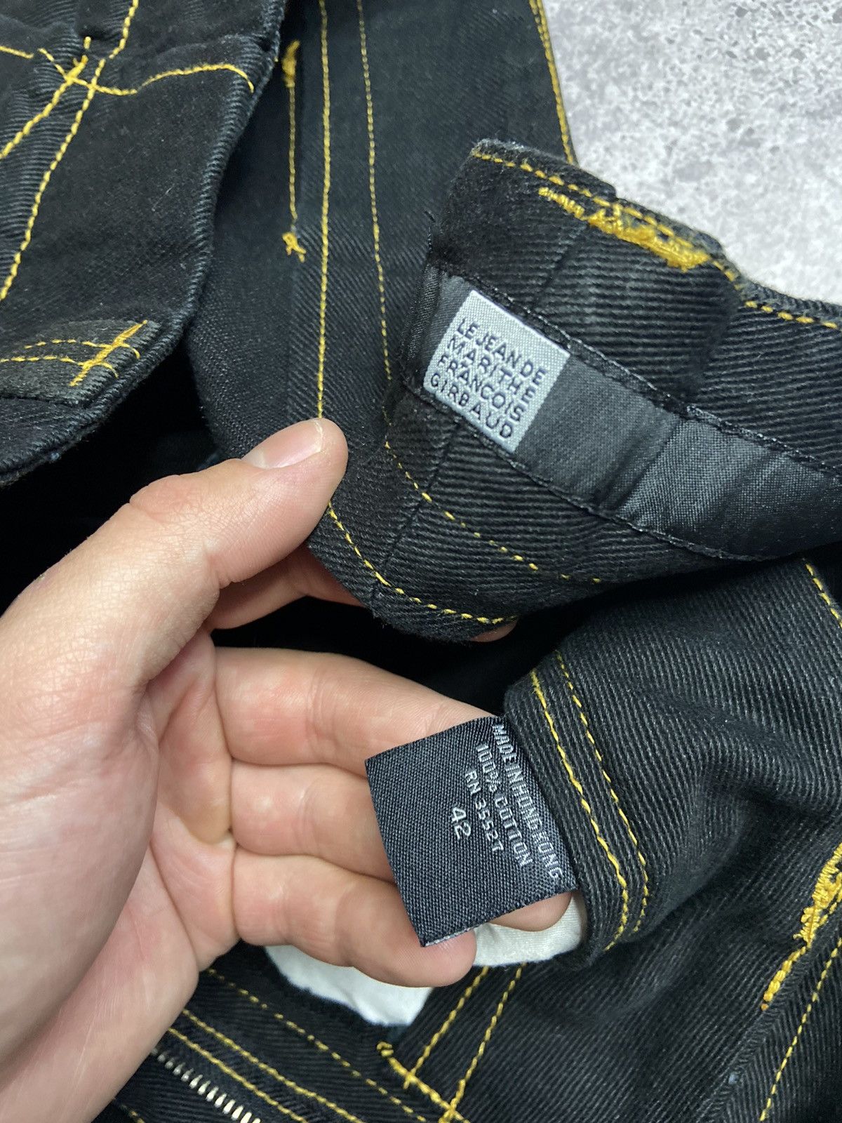Marithe + Francois Girbaud Marithé + François Girbaud Jeans Size US 42 / EU 58 - 5 Thumbnail