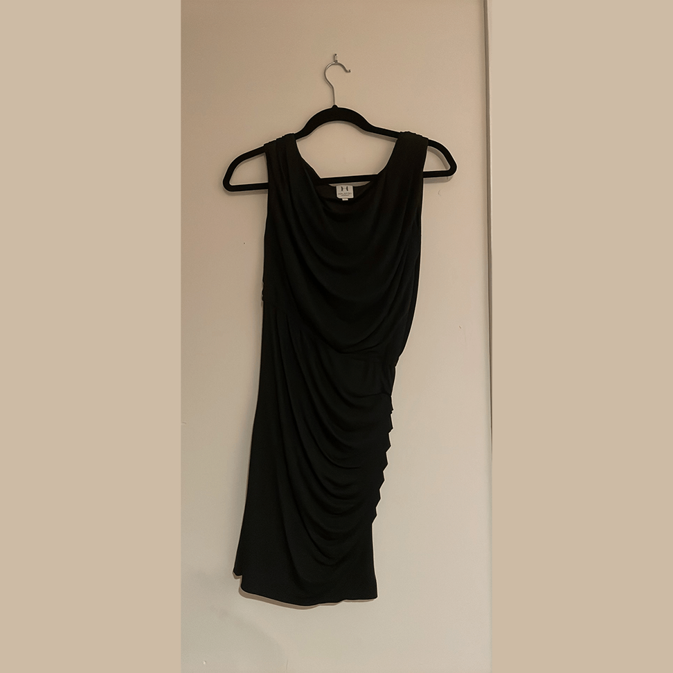 Halston Heritage HALSTON HERITAGE Off the Shoulder Jersey DRESS Size XS / US 0-2 / IT 36-38 - 3 Thumbnail