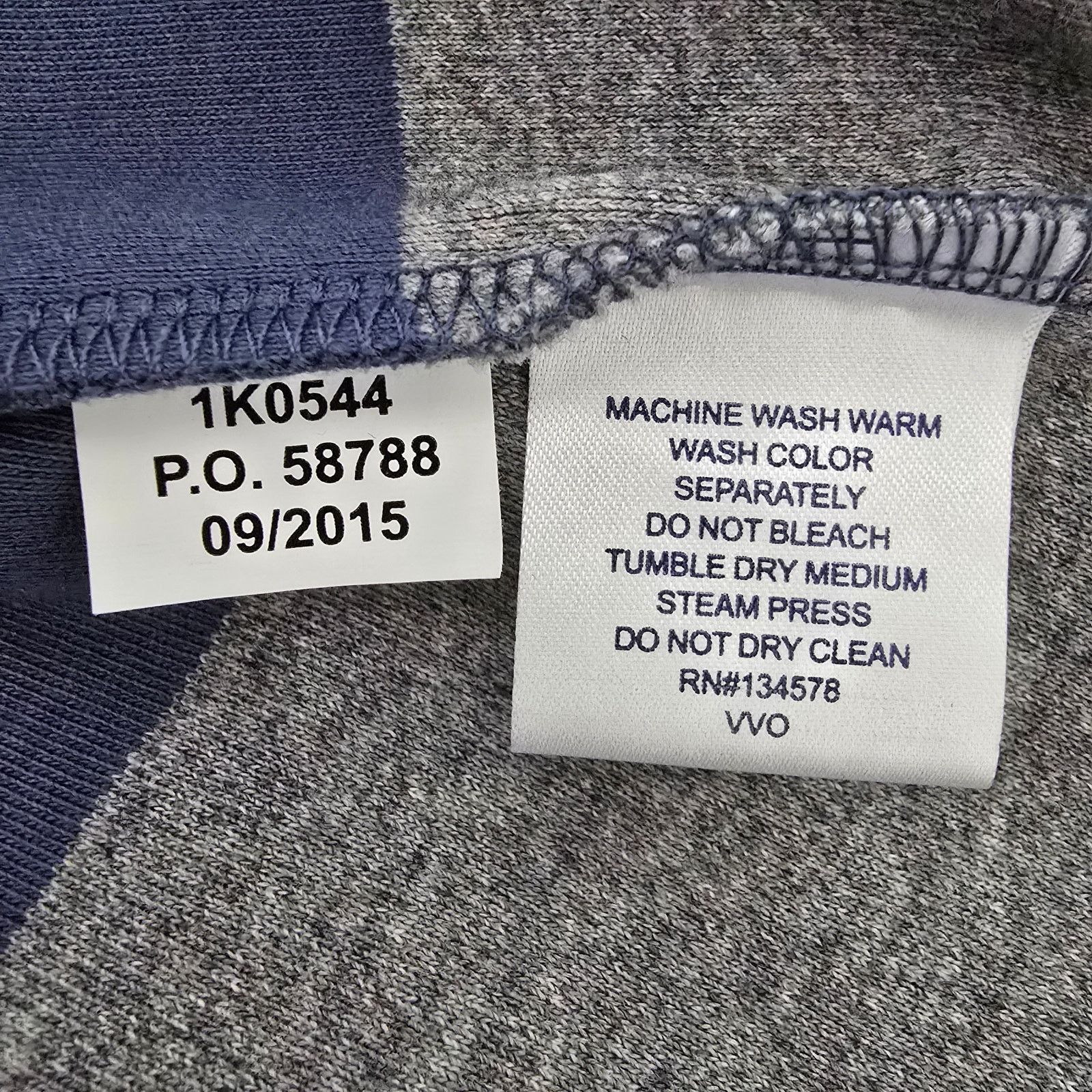 Vineyard Vines VINEYARD VINES Saltwater 1/4 Quarter Zip Sweater L Striped Size US L / EU 52-54 / 3 - 11 Thumbnail