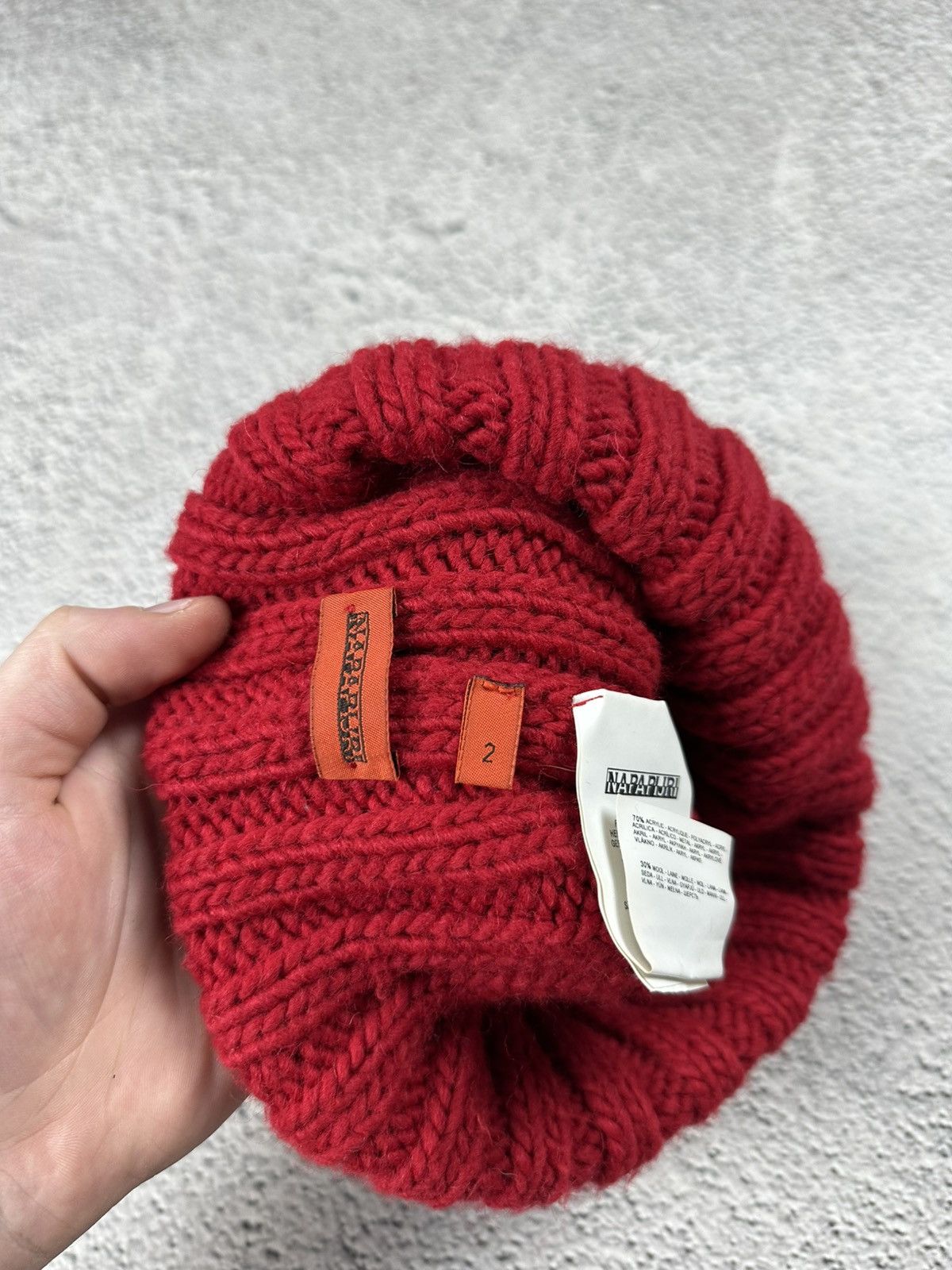 Napapijri Vintage Napapijri Hats Striped Y2K Outdoor Style Size ONE SIZE - 5 Thumbnail