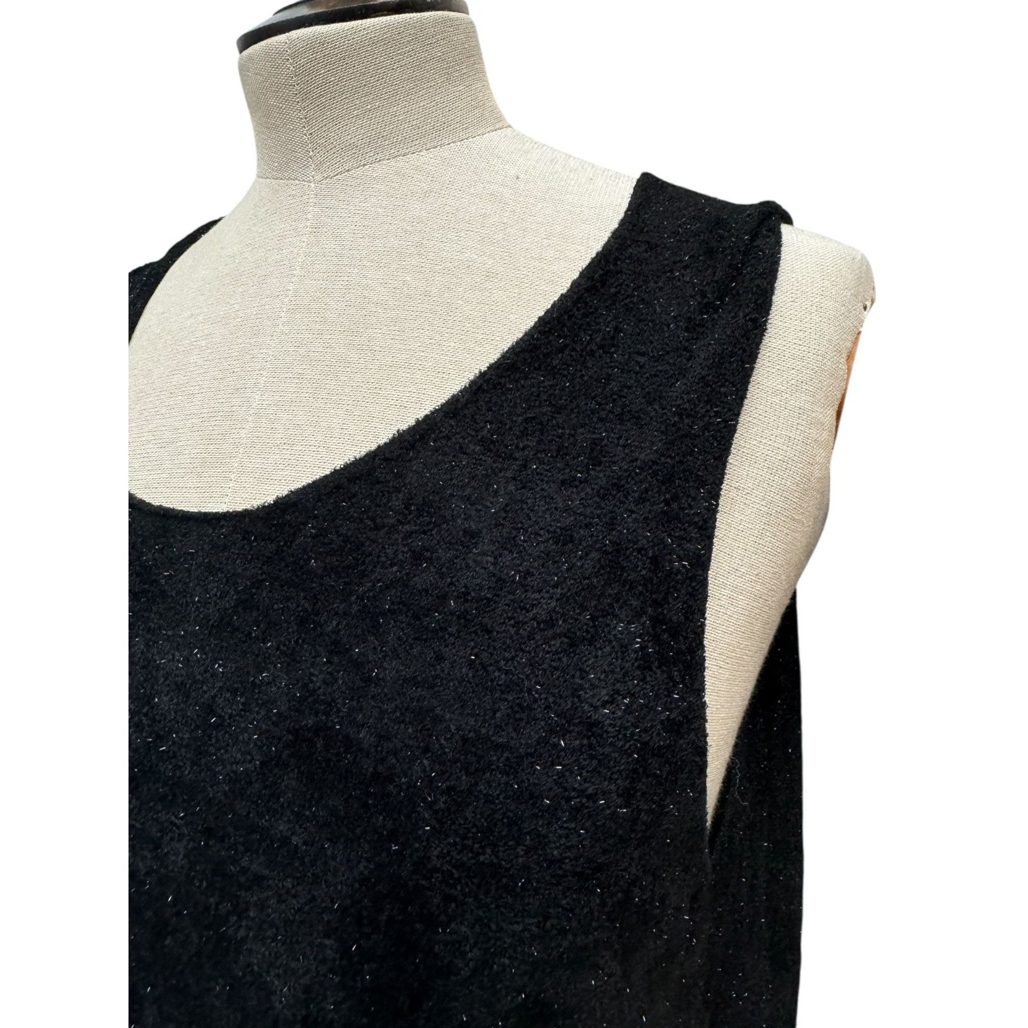 Comme des Garcons Black Velvet Dress Size M / US 6-8 / IT 42-44 - 3 Thumbnail