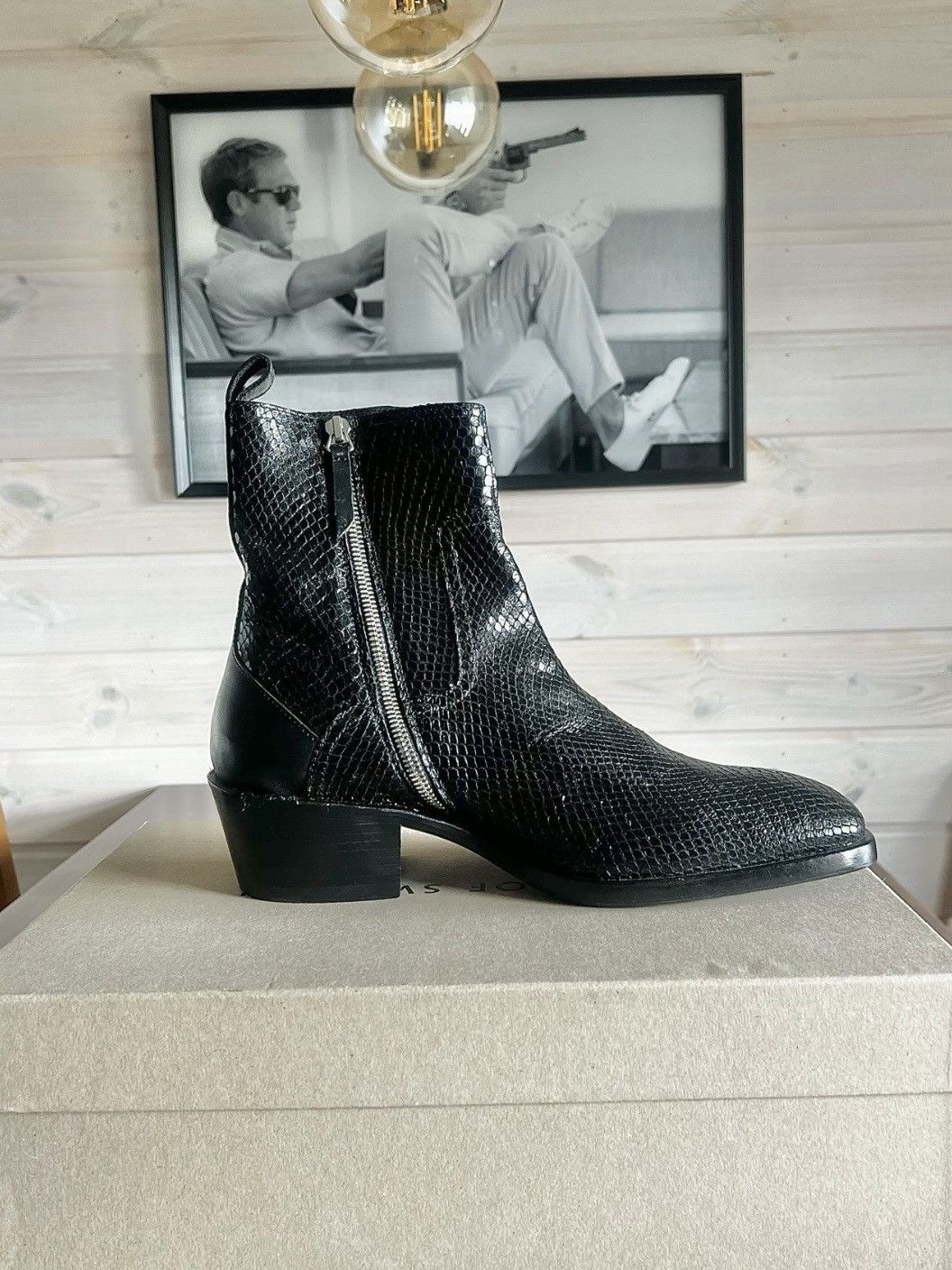 Tiger of Sweden Side zip boots Size US 8 / EU 41 - 5 Thumbnail
