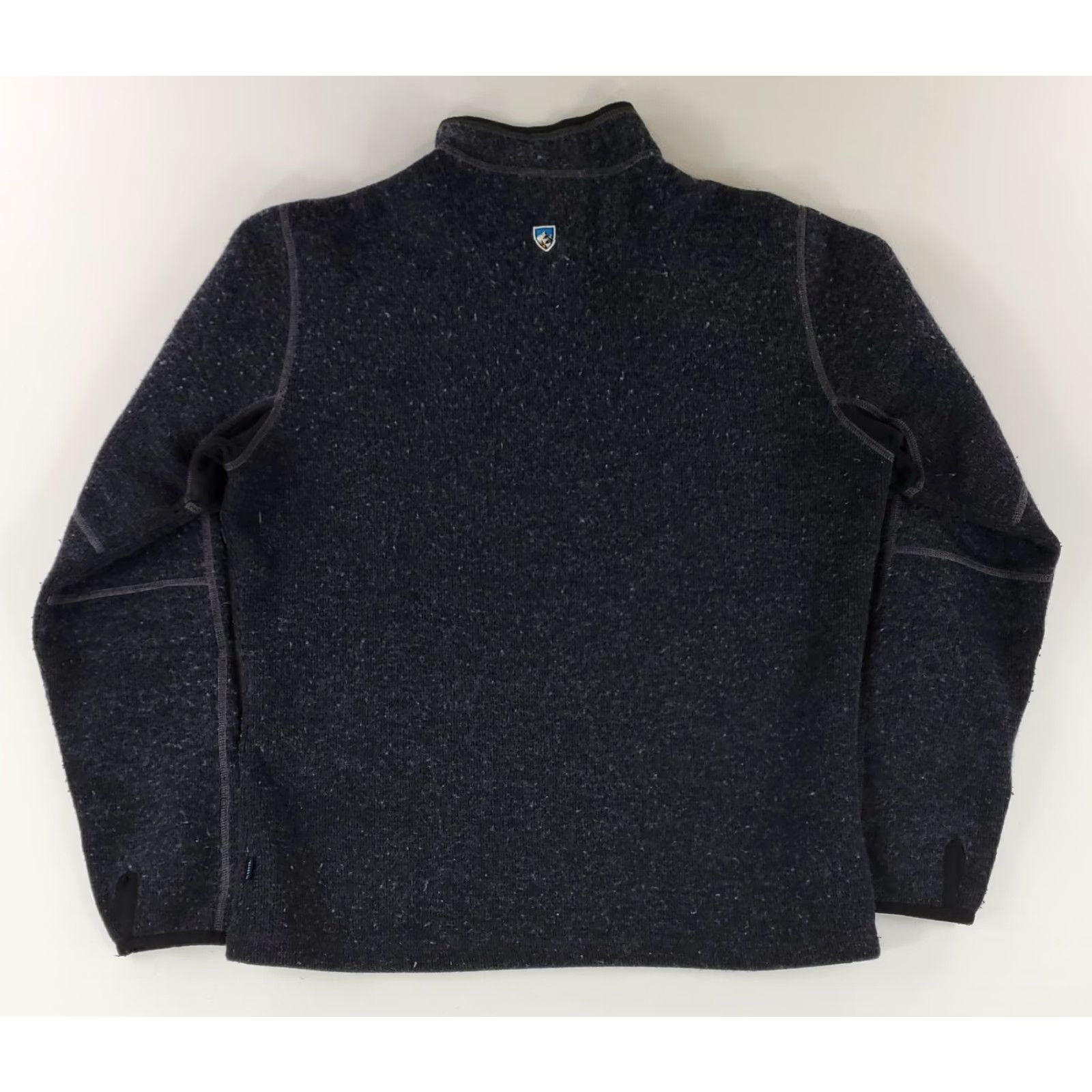 Vintage **Kuhl Thermokore Wool Blend 1/4 Zip Gray Mens L** User: Kuhl Thermokore Wool Blend 1/4 Zip Gray Mens L Size US L / EU 52-54 / 3 - 3 Thumbnail
