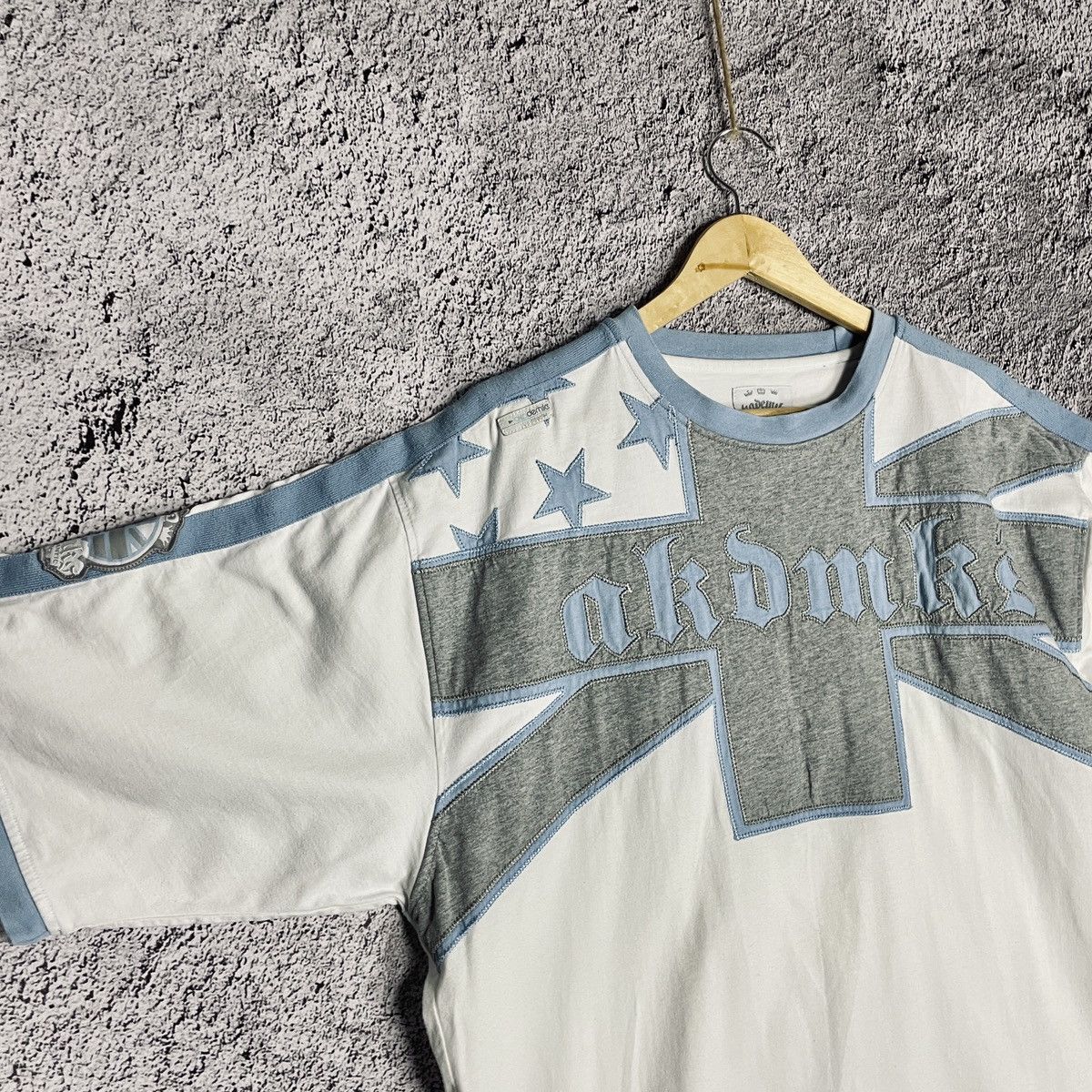 Akademiks × Vintage 💧VINTAGE💧 Akademiks Unseen Forces Hip Hop British flag Tee Size US XXL / EU 58 / 5 - 8 Thumbnail