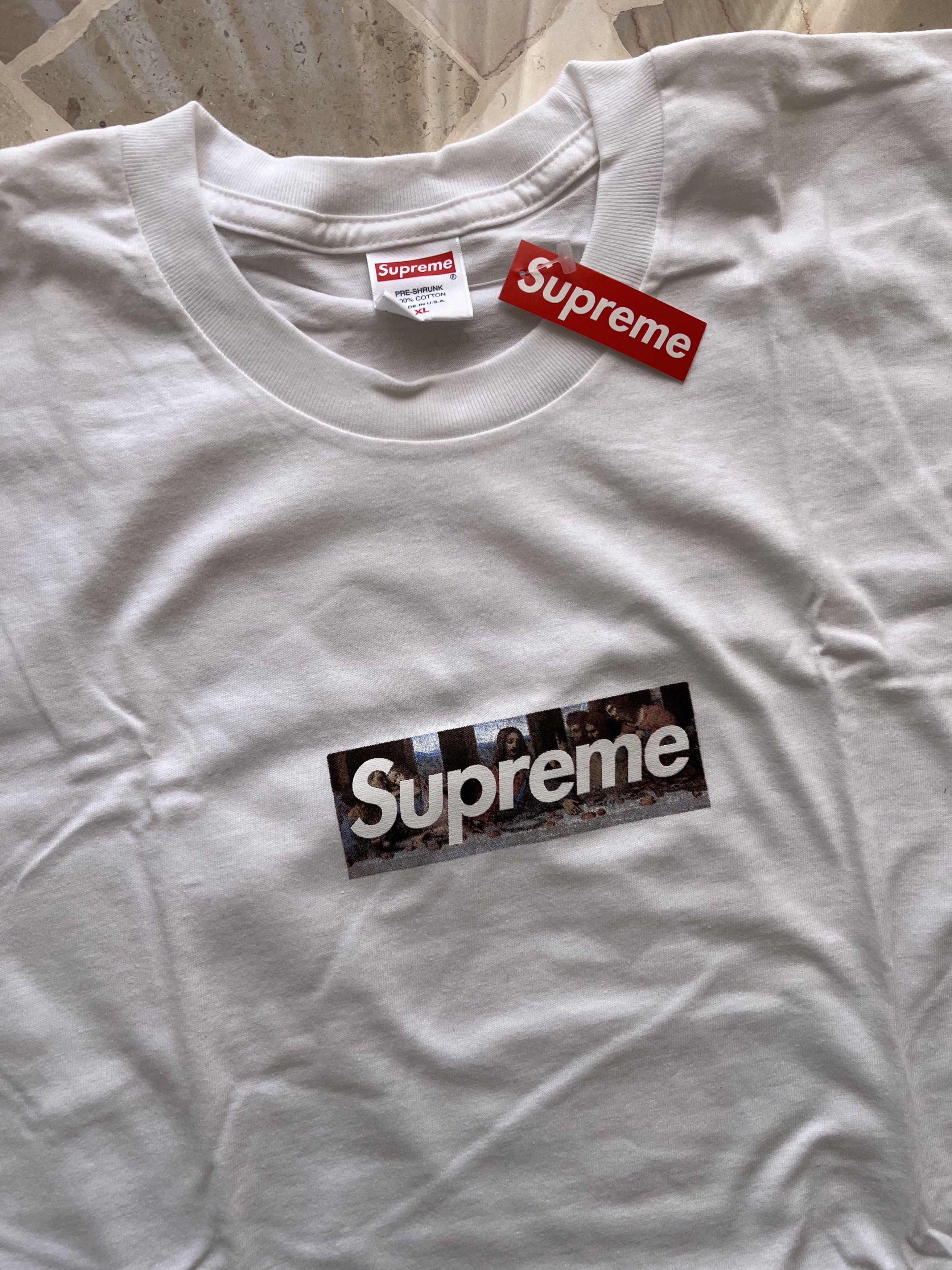 Supreme Supreme Milan Box Logo the last supper leonardo da vinci Size US XL / EU 56 / 4 - 17 Thumbnail