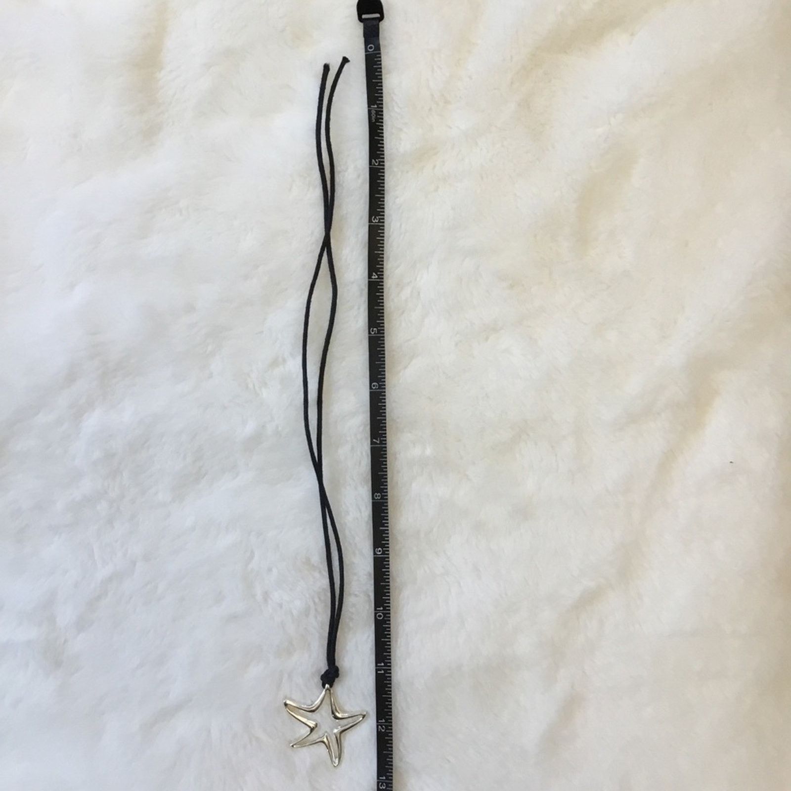 Other Silver Big Star Tied Necklace Size ONE SIZE - 4 Thumbnail