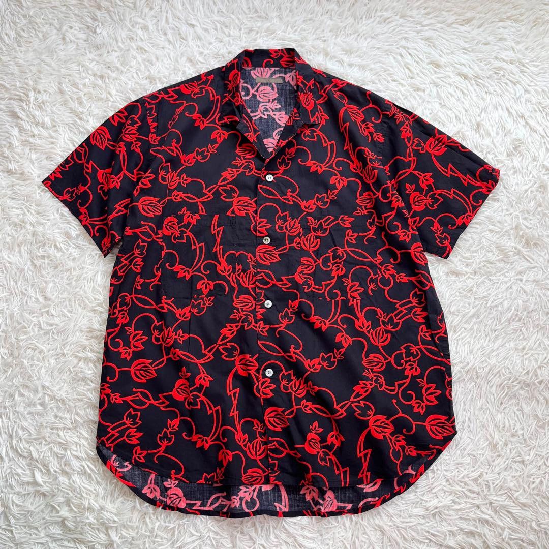 Yohji Yamamoto yohji yamamoto Y's floral pattern open collar shirt Size US XXL / EU 58 / 5 - 2 Thumbnail