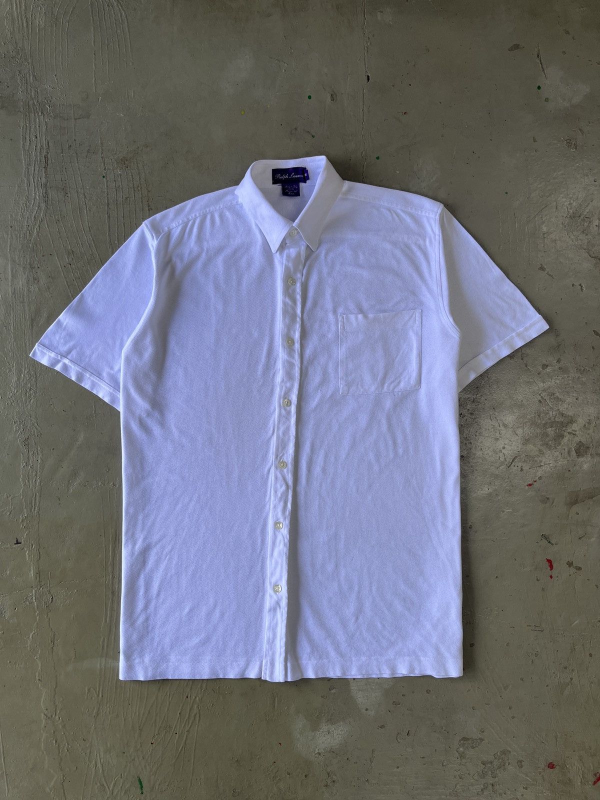 Ralph Lauren Purple Label Ralph Lauren Purple Label Oxford Shirt Size US L / EU 52-54 / 3 - 3 Thumbnail