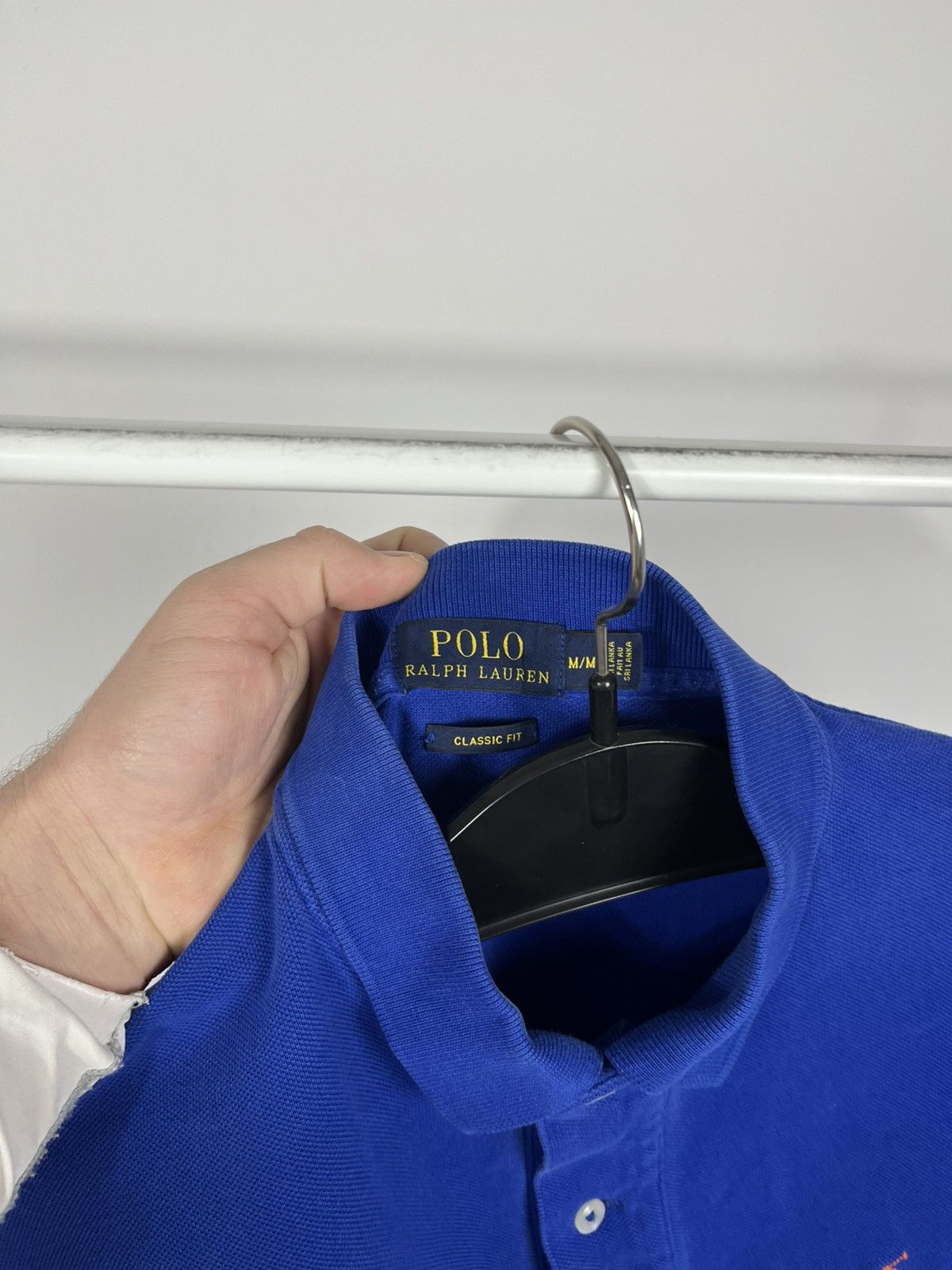 Polo Ralph Lauren Polo Ralph Lauren Blue Polo Shirt Classic Fit Size M Size US M / EU 48-50 / 2 - 5 Thumbnail