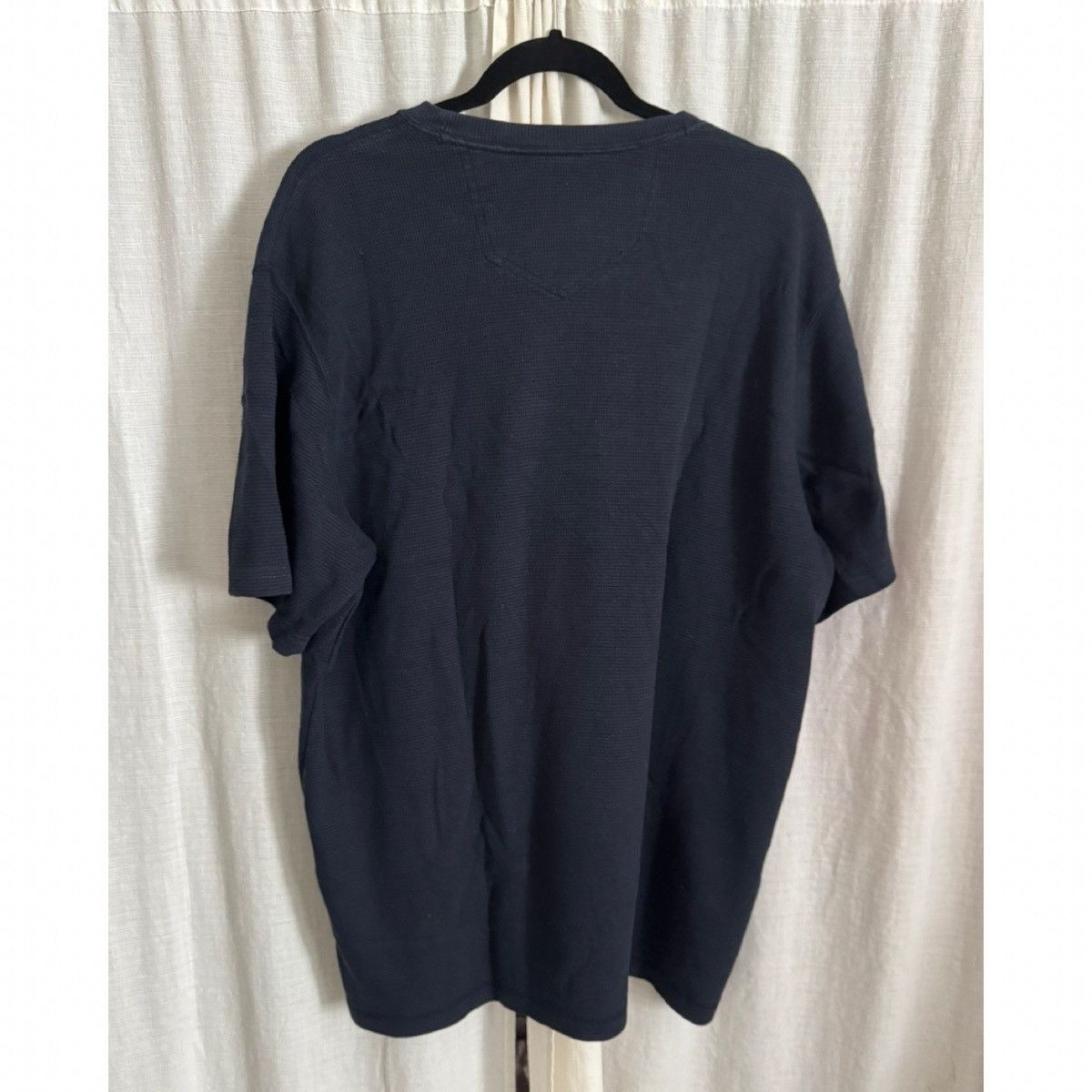 Eddie Bauer Eddie Bauer vintage Navy Short Sleeve Mens Adult TXL Size US XL / EU 56 / 4 - 3 Thumbnail