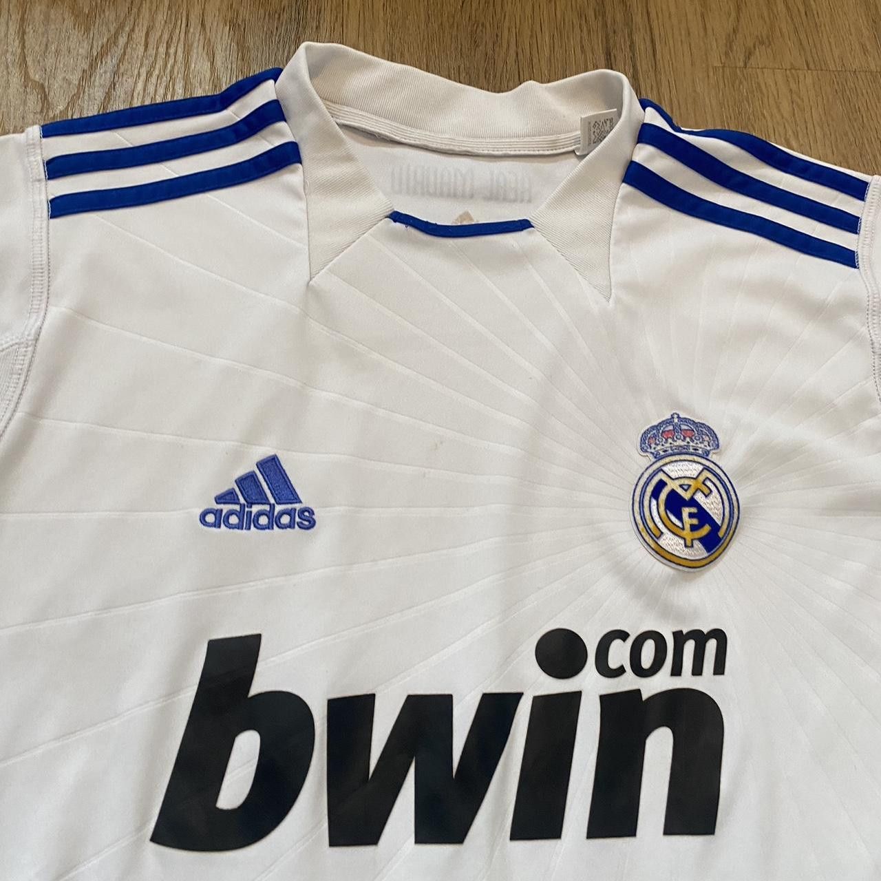 Adidas 2010-11 Real Madrid Adidas Home Football Shirt La Liga Size US XXS / EU 40 - 3 Thumbnail