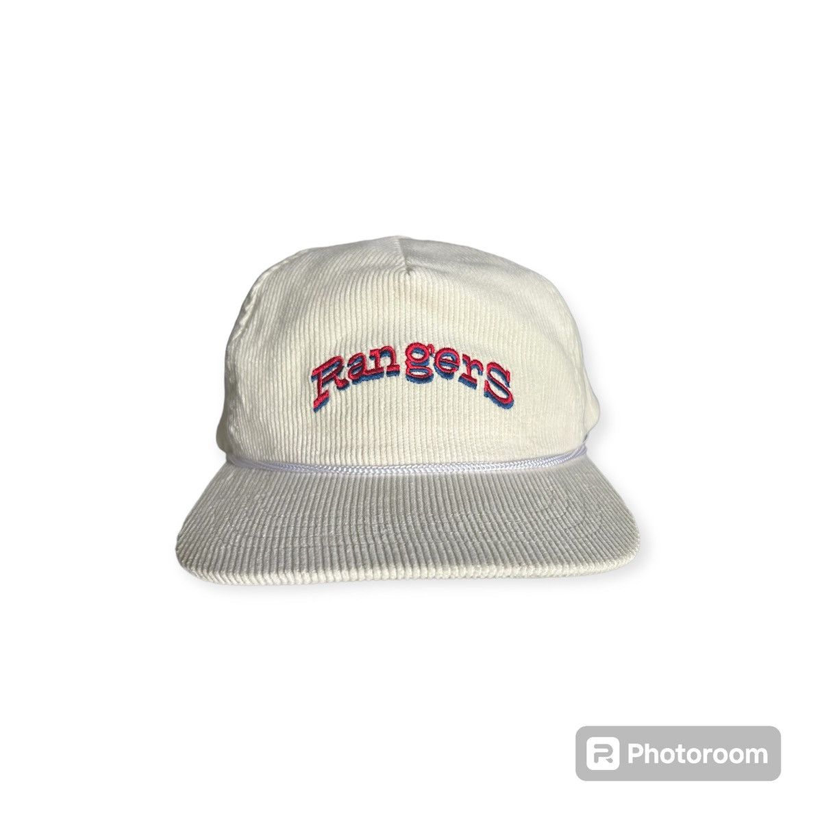 Vintage Rangers Corduroy SnapBack Size ONE SIZE - 1 Thumbnail