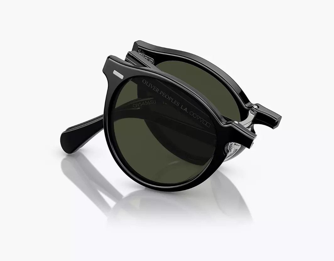 Oliver Peoples OLIVER PEOPLES GREGORY PECK 1962 FOLDING POLARIZED G-15 Sun Size ONE SIZE - 3 Thumbnail