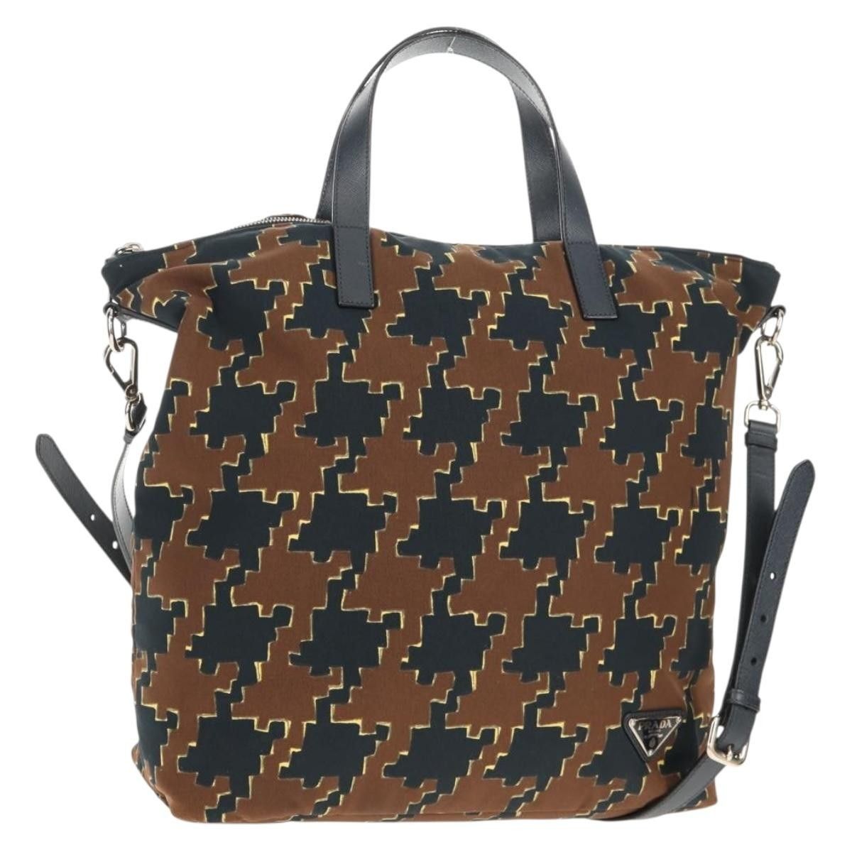Prada Prada Vintage Handbag Tessuto Size ONE SIZE - 1 Thumbnail