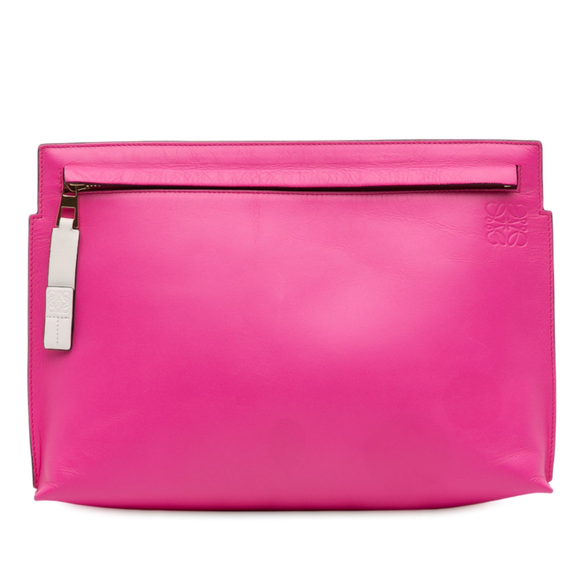 Loewe Bicolor Leather Anagram T Pouch Size ONE SIZE - 1 Thumbnail
