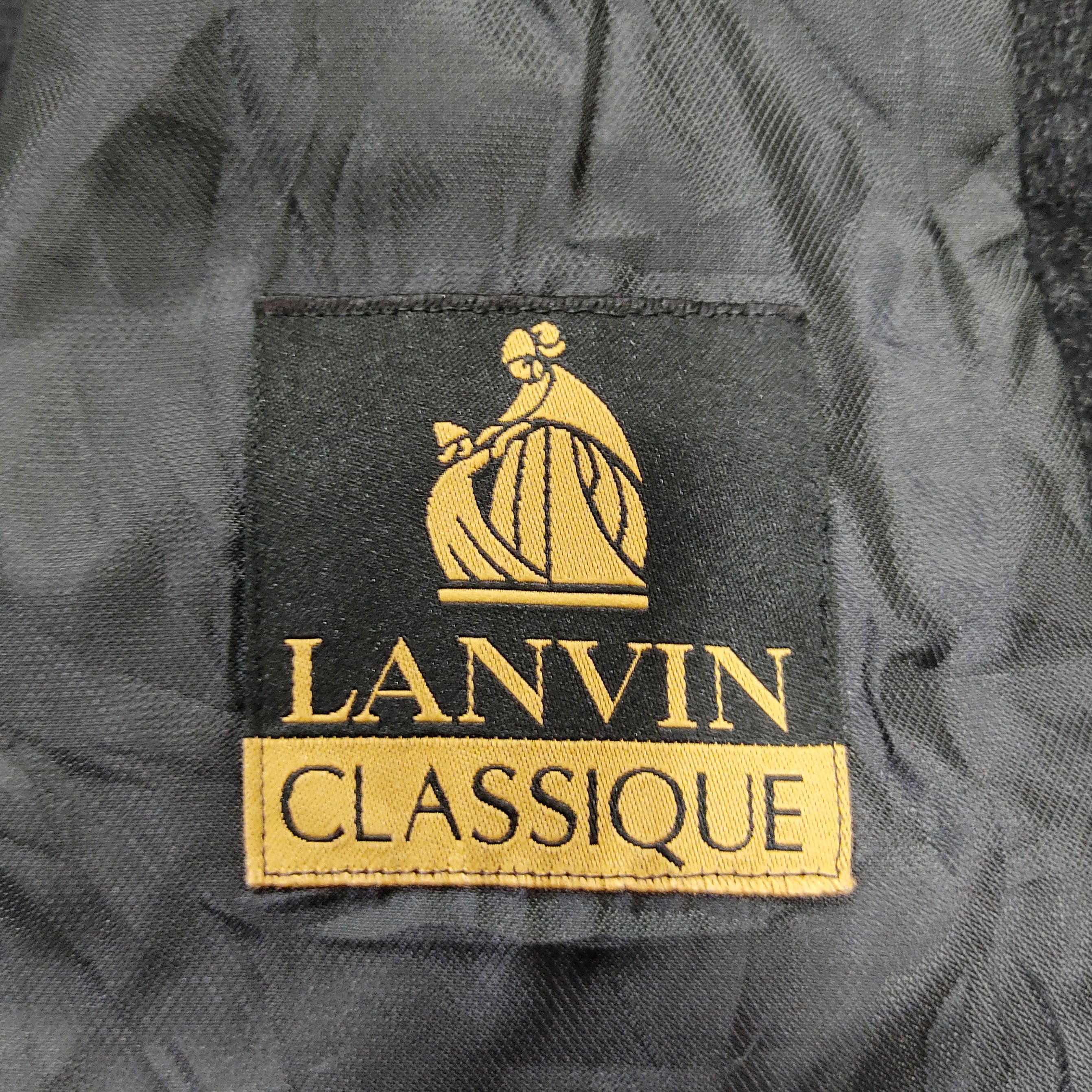 Lanvin Lanvin Classique Black Cashmere Overcoat Fall Winter Jacket Size US M / EU 48-50 / 2 - 8 Thumbnail