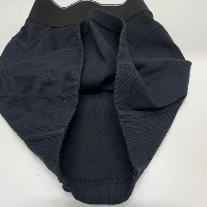 Alexander Wang Alexander Wang Black Ribbed Logo Mini Skirt - Size 22" - 7 Thumbnail