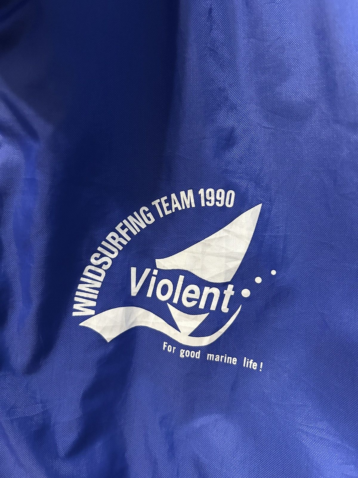 Helly Hansen × Vintage Violent Windsurfing Team 1990 Nylon Jacket Size US L / EU 52-54 / 3 - 4 Thumbnail