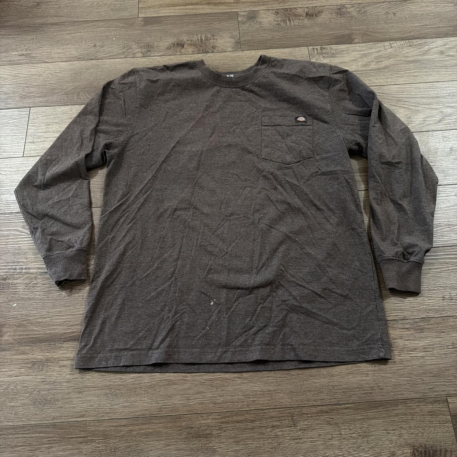 Dickies Dickies Brown Pocket Long Sleeve Shirt Workwear XL Size US XL / EU 56 / 4 - 1 Thumbnail