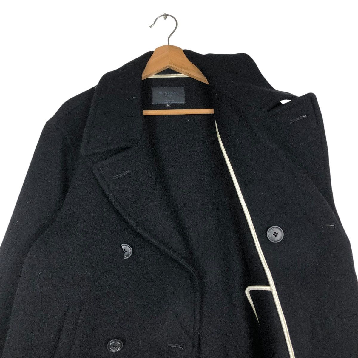 Vintage 🔥WOOL JACKET DOUBLE COLLAR ALL GOOD THINGS ISSEY MIYAKE Size US L / EU 52-54 / 3 - 14 Thumbnail
