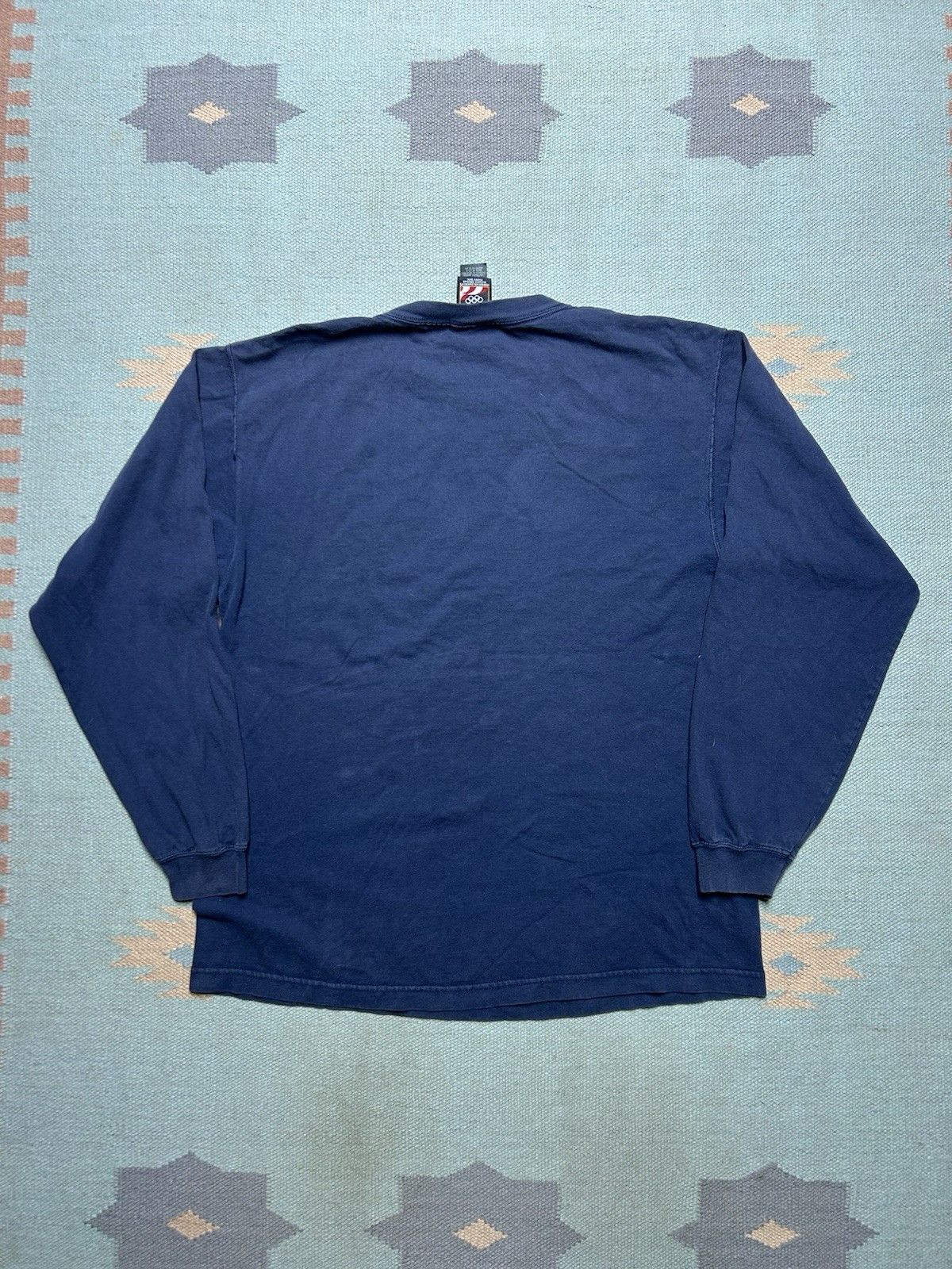 Vintage Vintage t shirt blank navy blue JCPenney Olympics medium Size US M / EU 48-50 / 2 - 6 Thumbnail