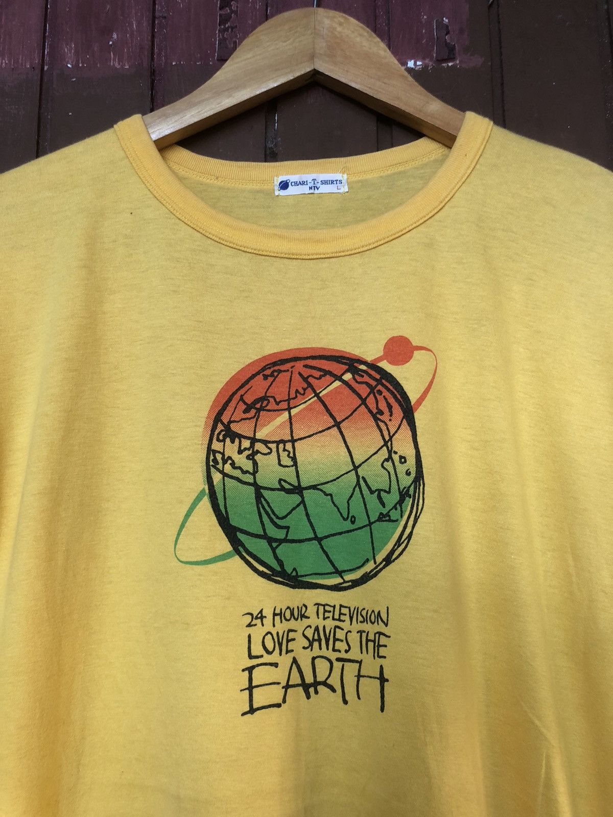 Japanese Brand RARE Vintage 80s 24 Hour Television Tshirt Size US M / EU 48-50 / 2 - 2 Thumbnail