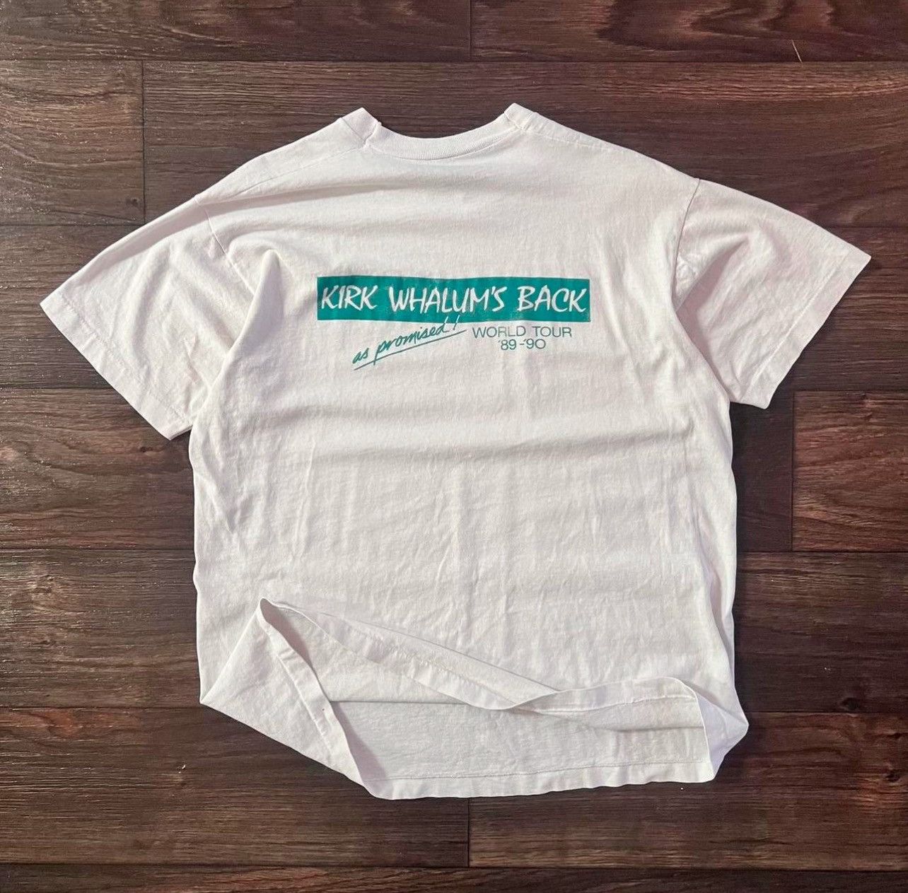Vintage Vintage 1980s single stitch Jazz Kirk Whalum World Tour Size US L / EU 52-54 / 3 - 7 Thumbnail