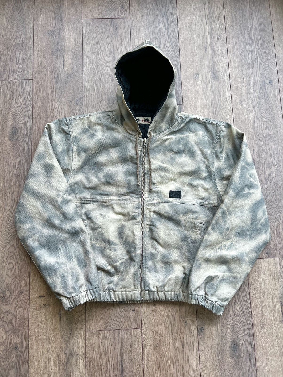 Stussy Stenpat Camo Work Jacket North Folk XL