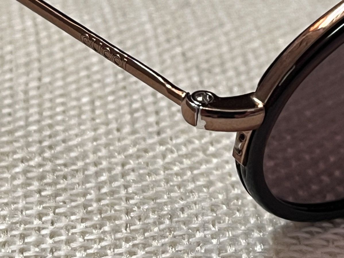 Gucci Gucci sunglasses model GG1367S 3HM (Havana / chocolat) Size ONE SIZE - 8 Thumbnail