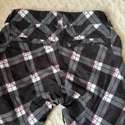 Burton Burton Snowboard Pants Plaid Insulated Waterproof Winter Ski Size 27" / US 4 / IT 40 - 10 Thumbnail