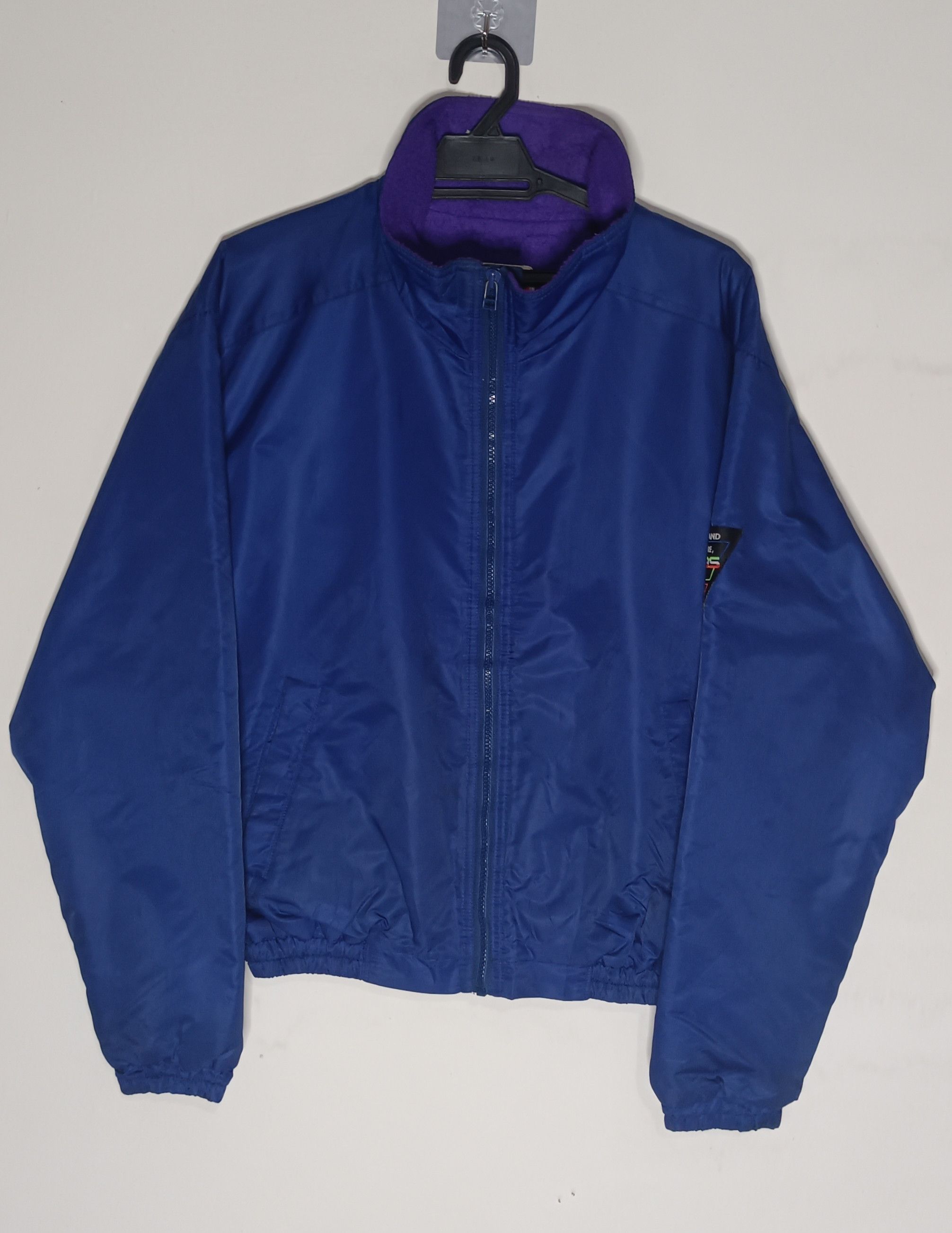 Japanese Brand × Vintage Vintage Samas Italian Sport Logo Lined Zipper Jacket Size US M / EU 48-50 / 2 - 1 Thumbnail