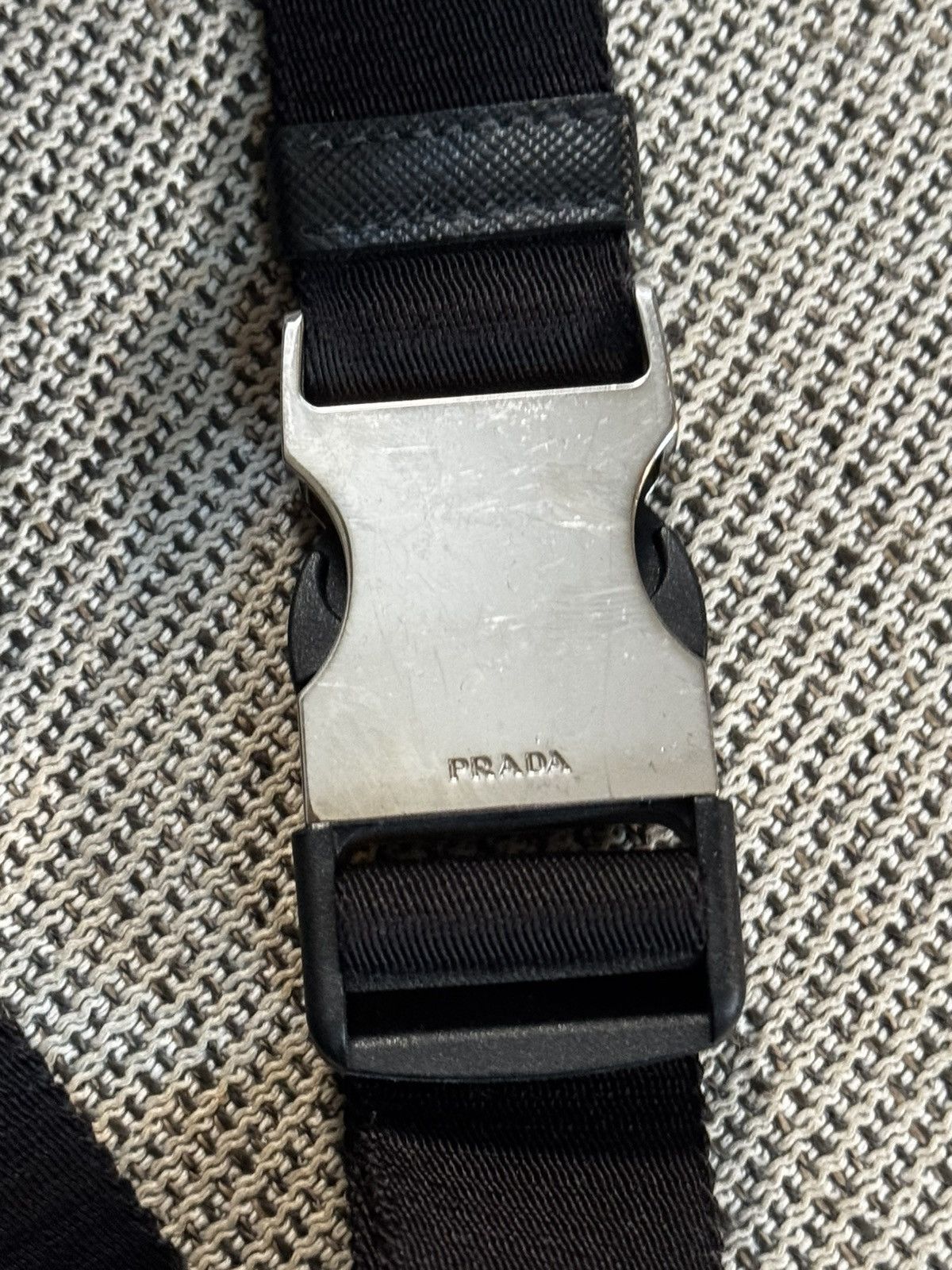 Prada Prada Re-Nylon and Saffiano leather belt bag Size ONE SIZE - 5 Thumbnail