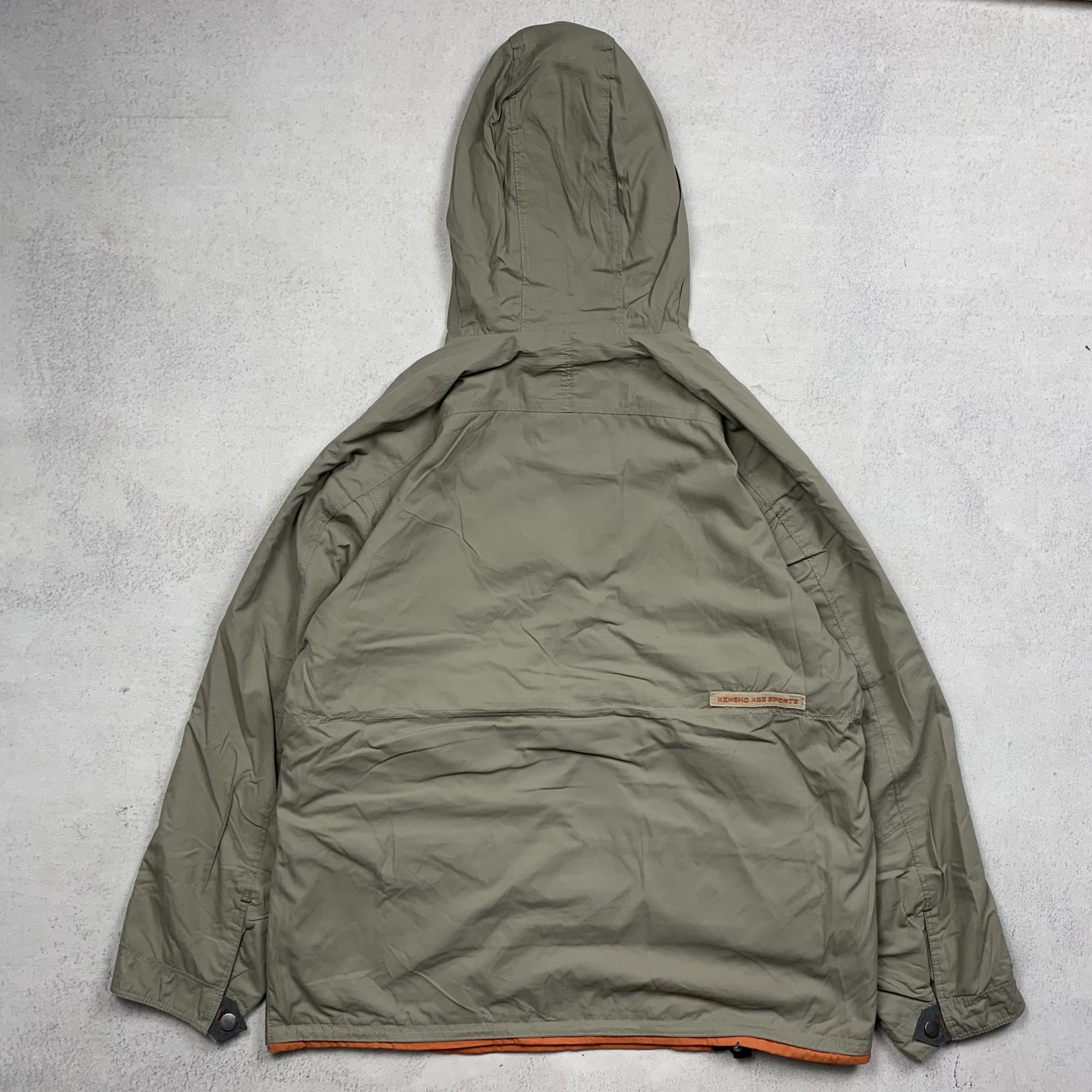 Japanese Brand Vintage Kensho Abe Cagoule Half Zip Jacket Size US L / EU 52-54 / 3 - 6 Thumbnail