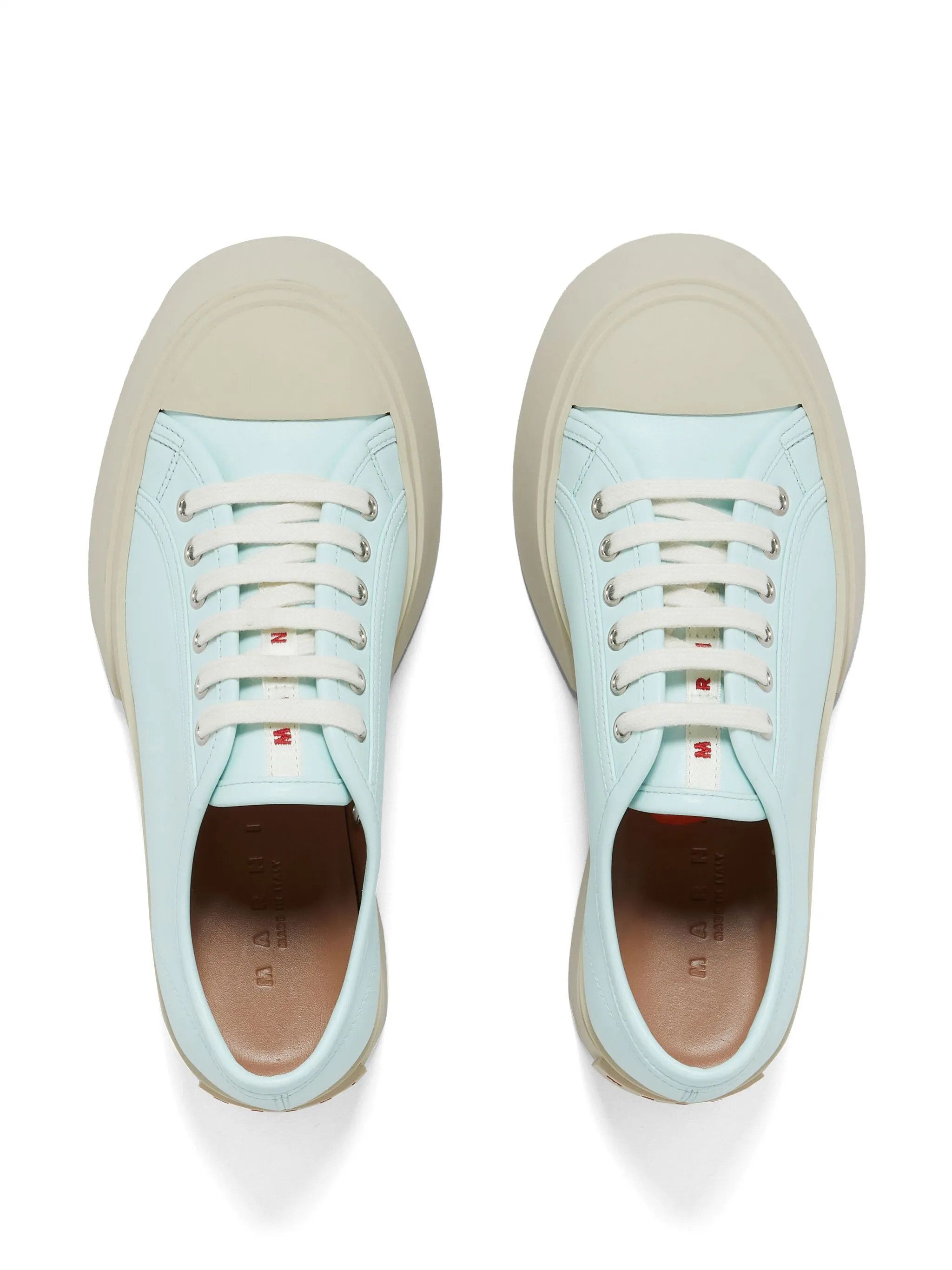 Marni o1f1d3z0525 Pablo Flatform Sneakers in Light Blue/Beige Size US 9 / IT 39 - 5 Thumbnail