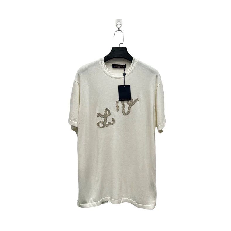 Louis Vuitton Louis Vuitton White snake year limited letter knit short s Size US XXL / EU 58 / 5 - 2 Thumbnail