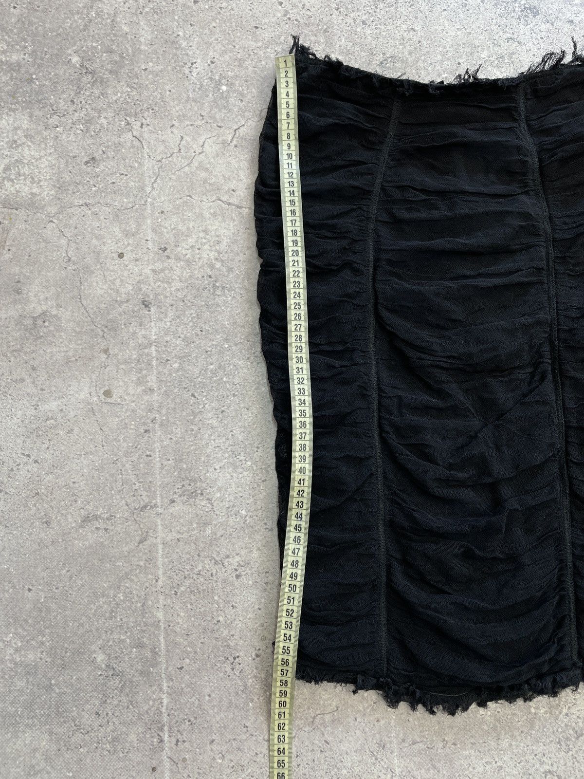Dolce & Gabbana Vintage Dolce & Gabbana Skirt 00s Avantgarde Opium Ghot Size 27" / US 4 / IT 40 - 7 Thumbnail