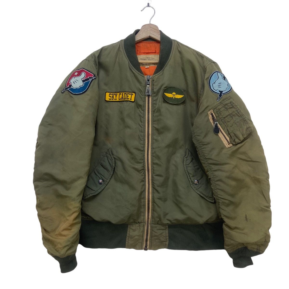 Avirex Avirex X Walt Disney Donald Duck Flight Garment Bomber Size US M / EU 48-50 / 2 - 1 Thumbnail