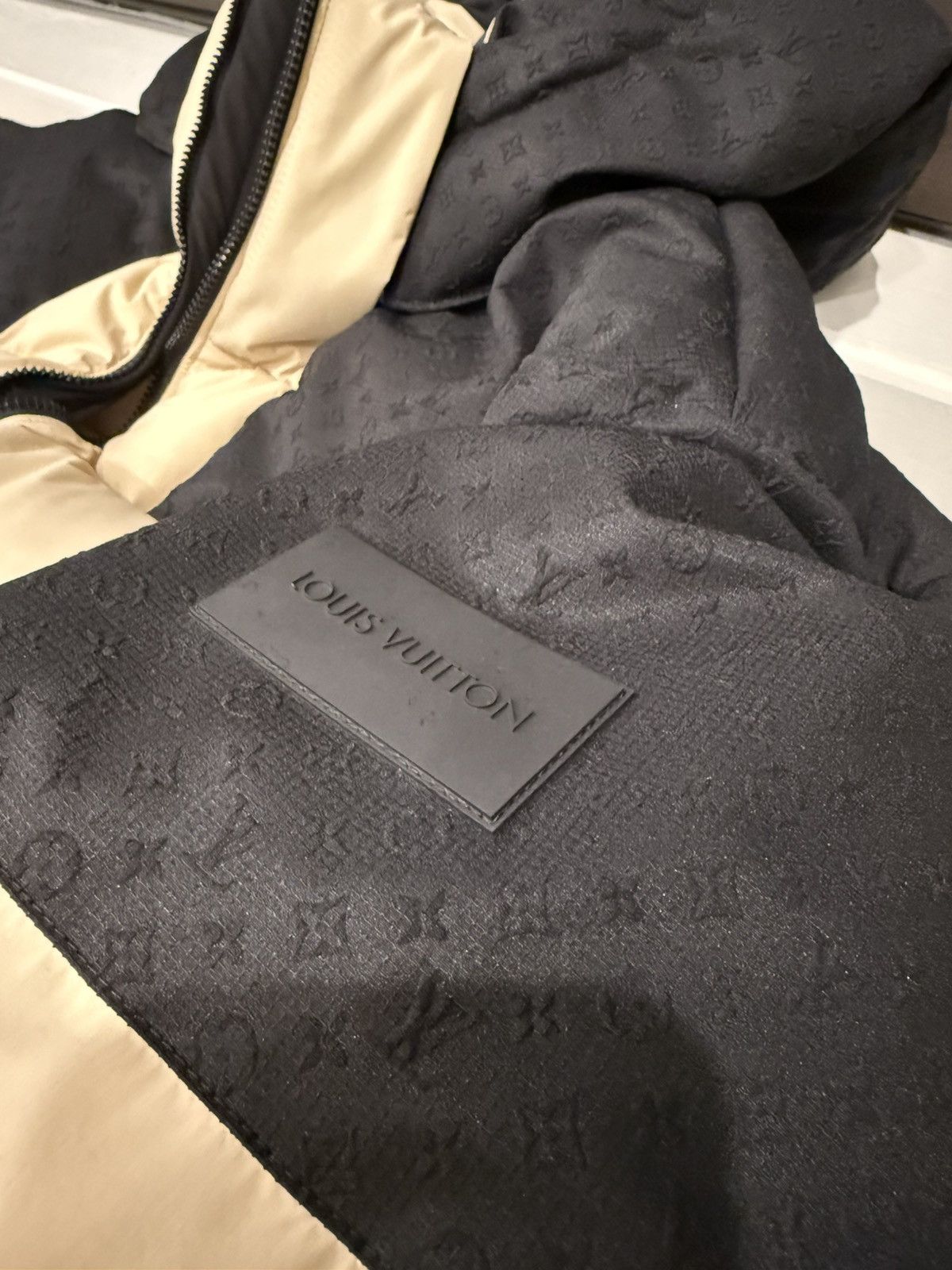 Louis Vuitton Placed Monogram Ecodown Blouson| LOUIS VUITTON COAT Size US XXL / EU 58 / 5 - 7 Thumbnail