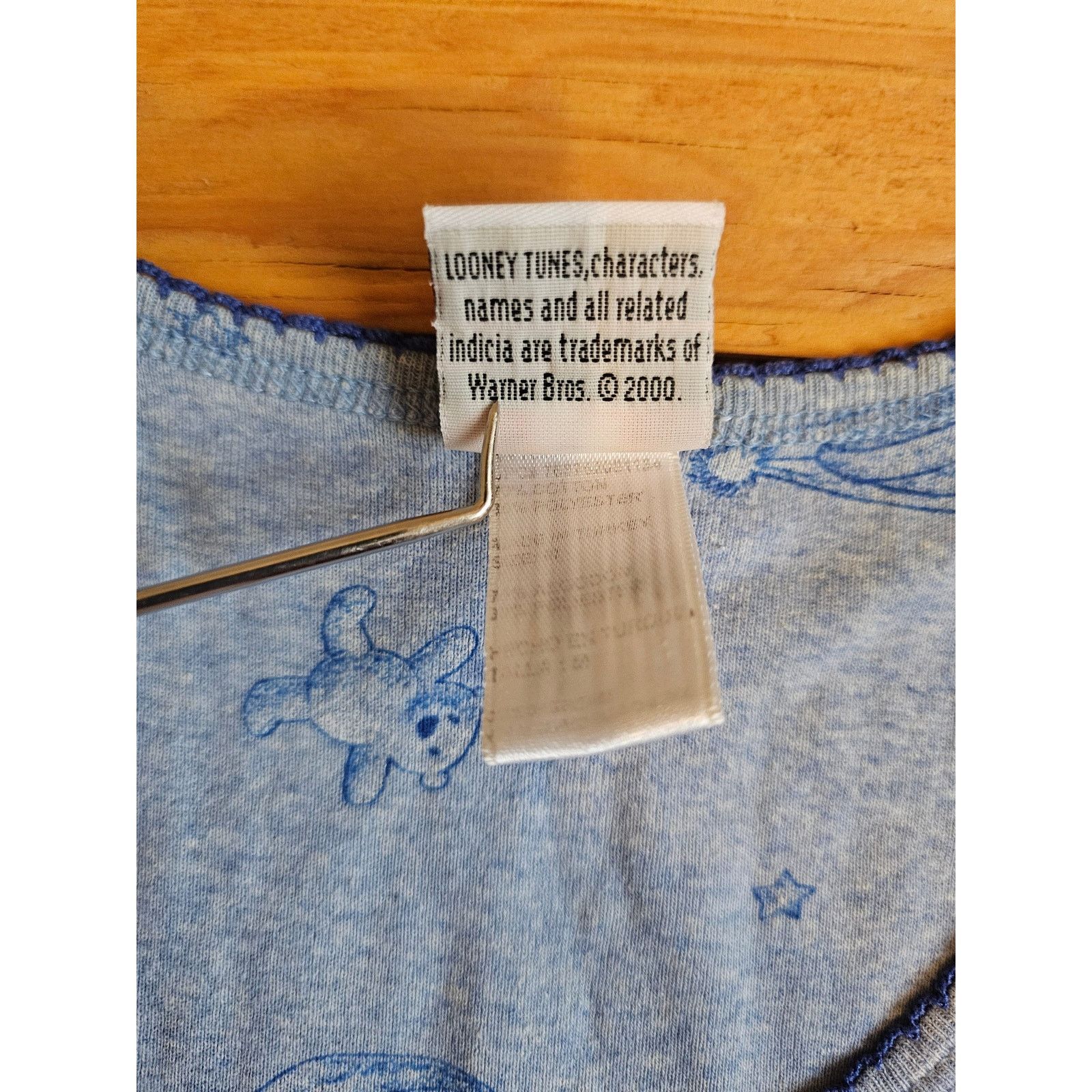 Other Tweety Bird Sleeper Tank Top Shirt Blue Womens Sz M Vintage Size M / US 6-8 / IT 42-44 - 4 Thumbnail