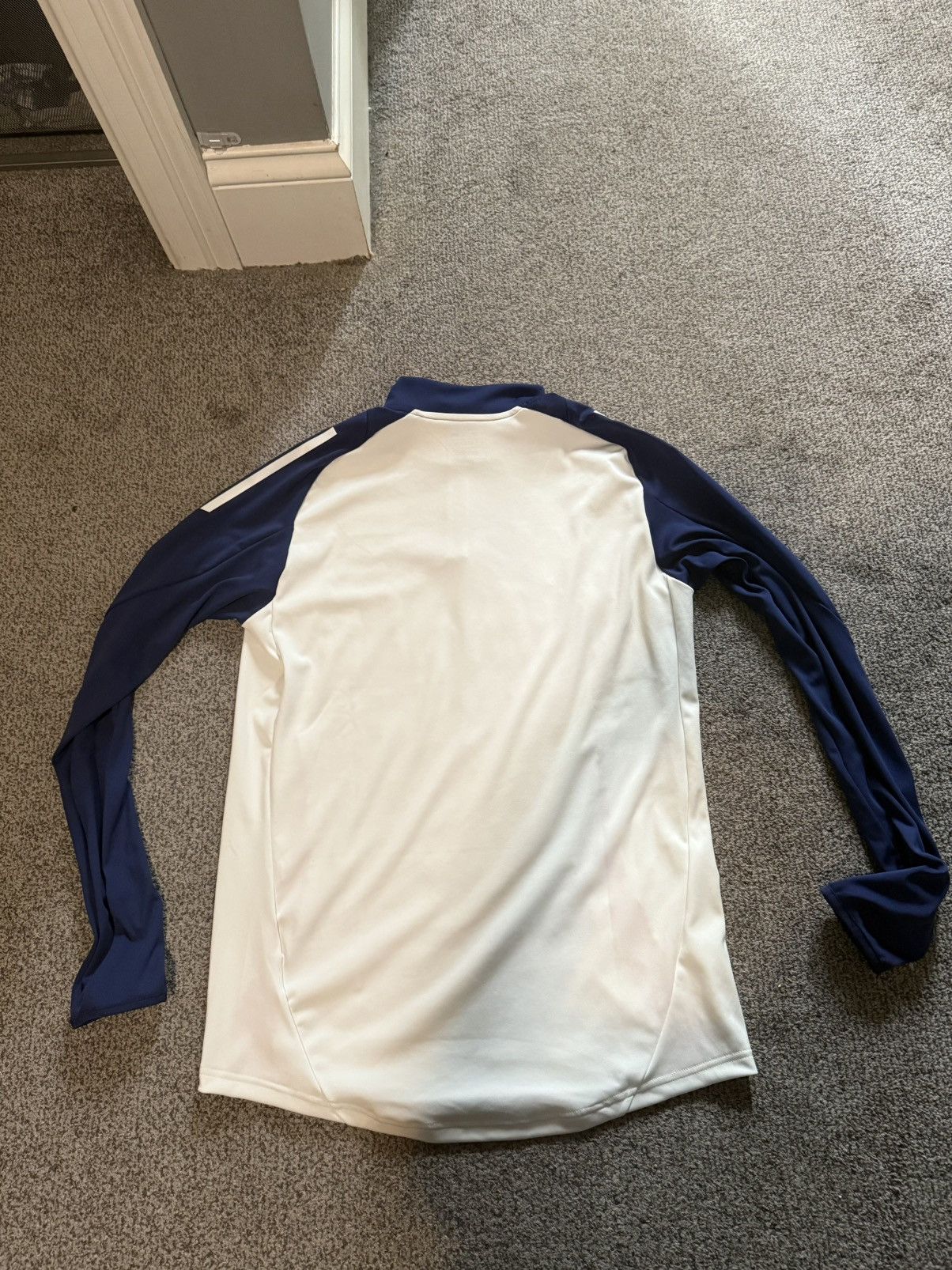 Adidas Olympique Lyonnais Adidas Men's Soccer Training Zip Up Size US M / EU 48-50 / 2 - 2 Thumbnail