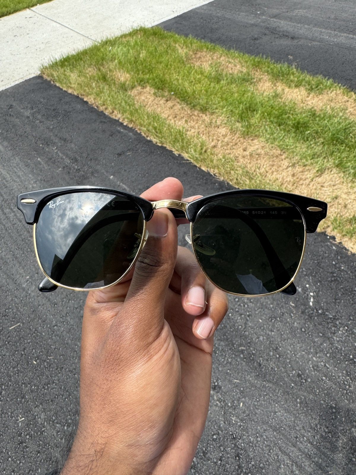 小物 Ray-Ban Aviator sunglasses archive y2k RayBan × Streetwear × Vintage Vintage Ray-Ban Top Bar
