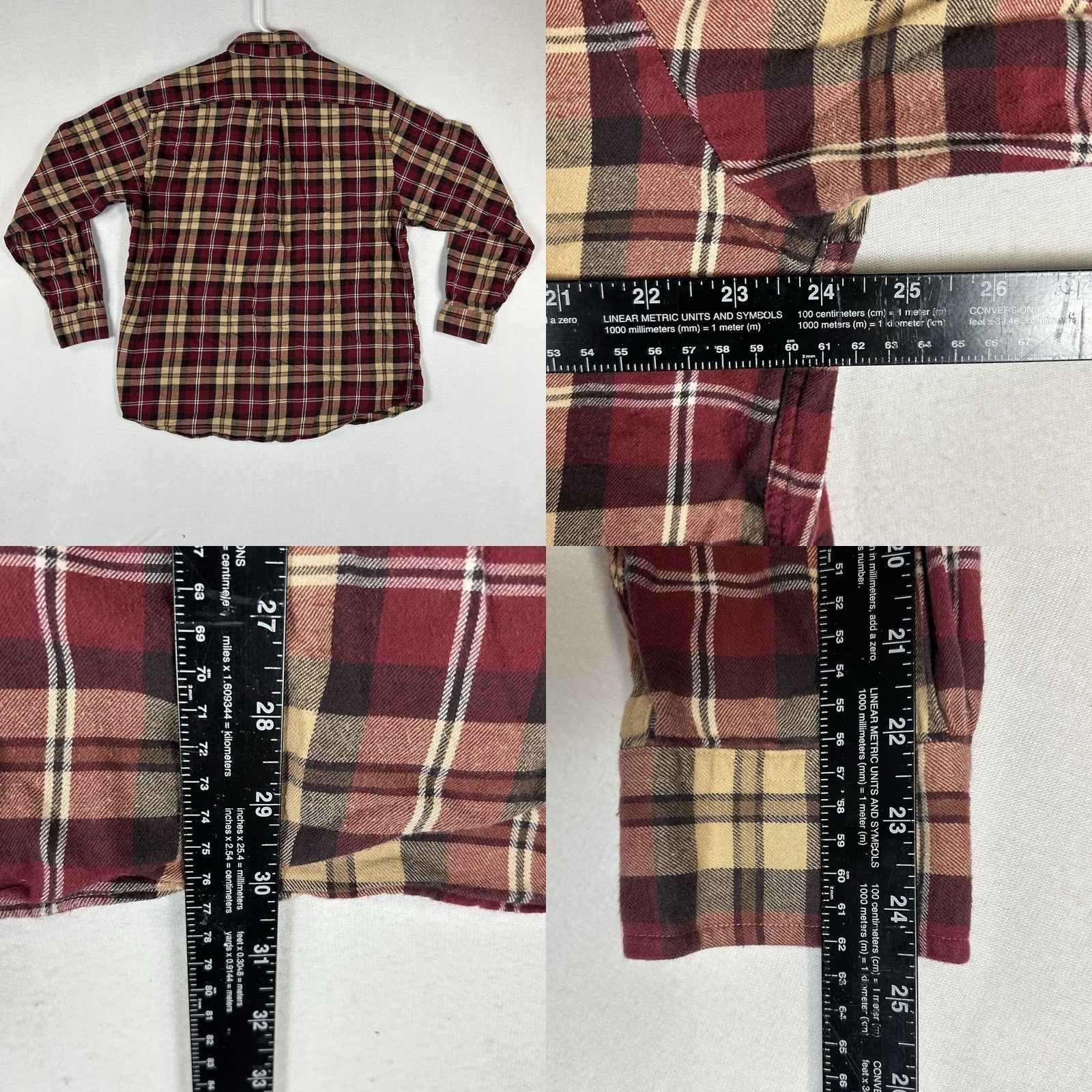Brooks Brothers Brooks Brothers 346 Button-Up Flannel Shirt Men L Red Plaid Casual Long Sleeve Button-Down Collar Size US L / EU 52-54 / 3 - 8 Thumbnail