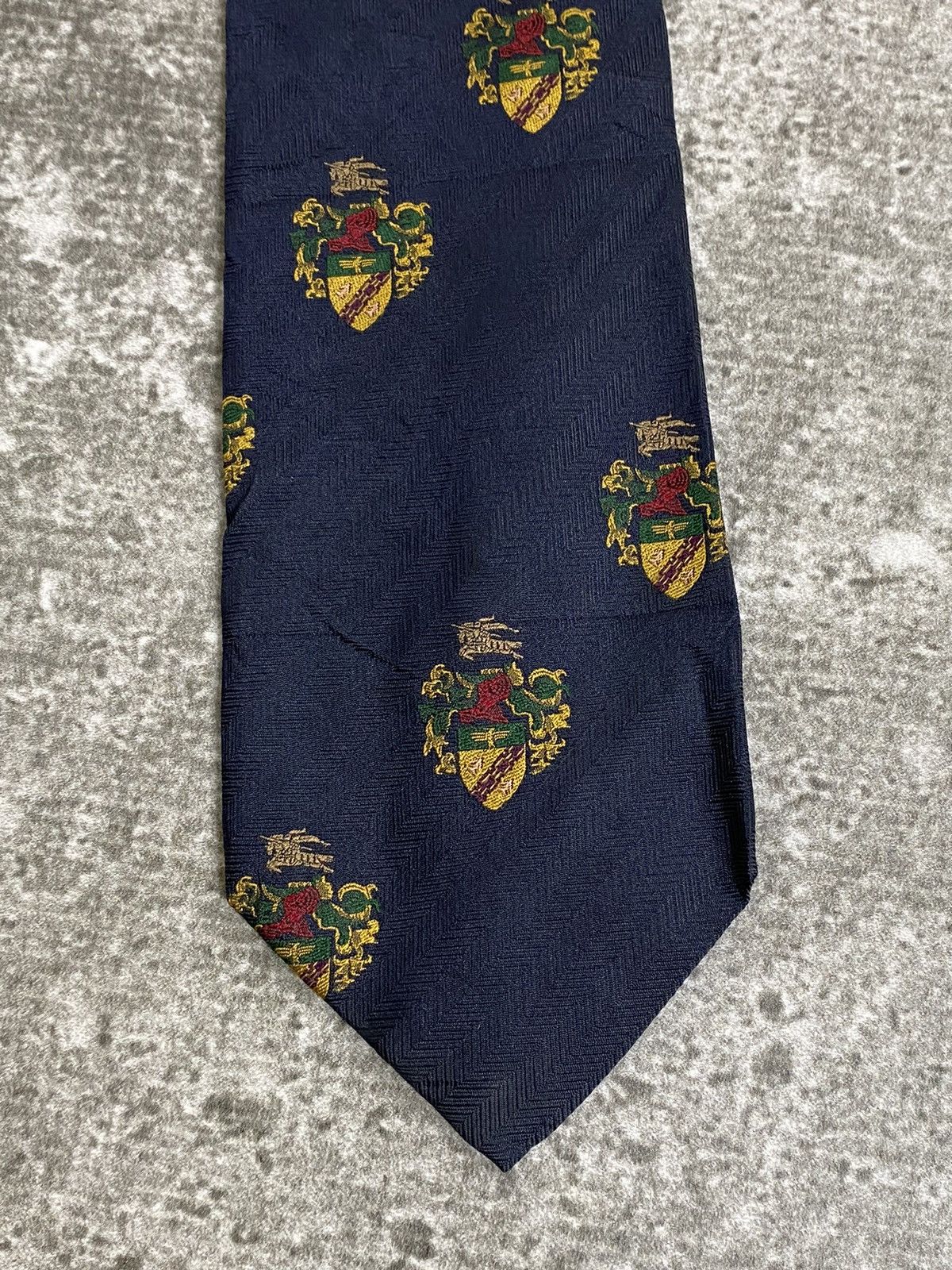 Burberry 90s Burberrys Logo Silk Tie Size ONE SIZE - 2 Thumbnail