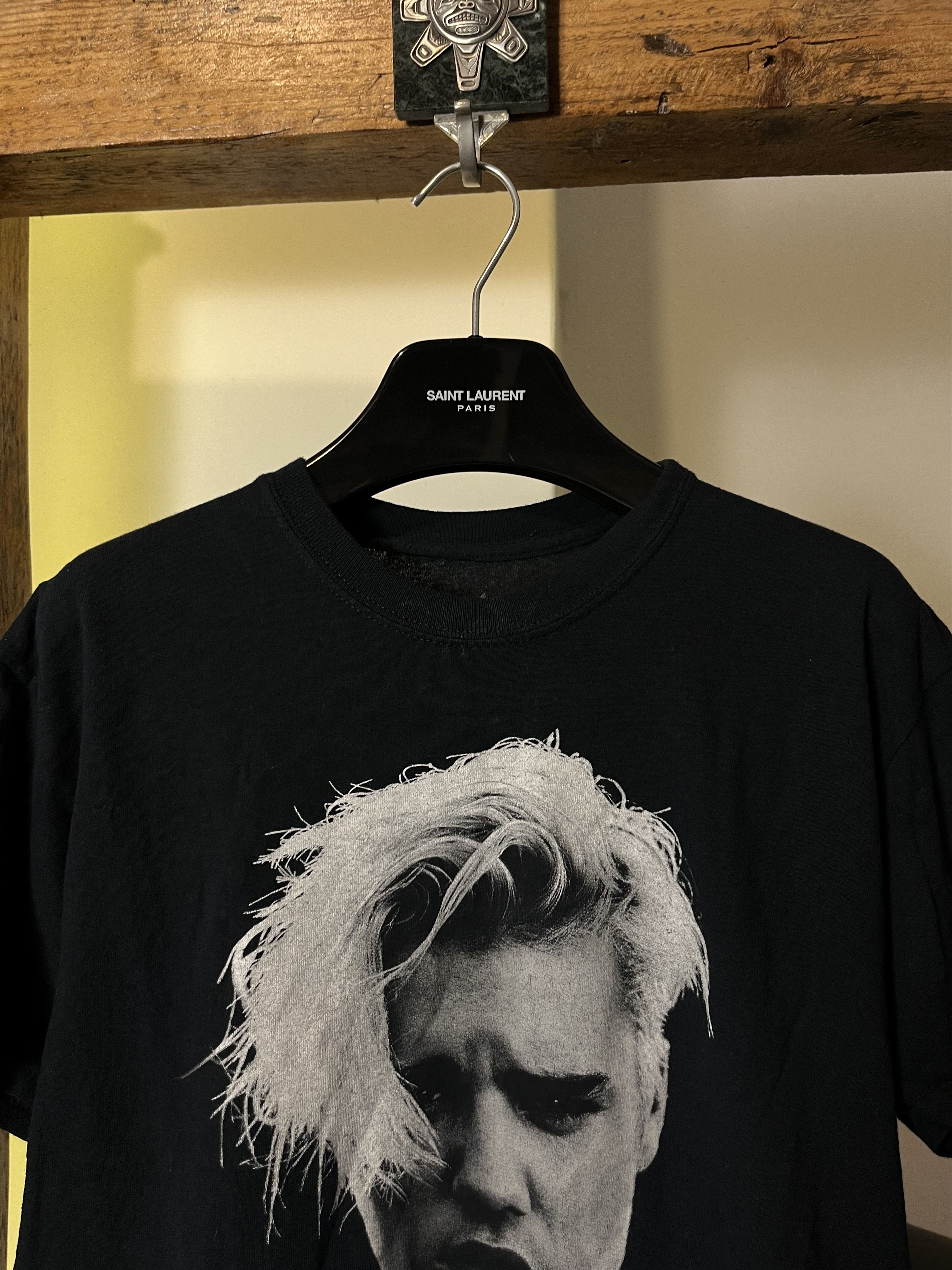 Band Tees × Justin Bieber Justin Bieber Purpose Tour T Shirt Big Face Logo Size S Size US M / EU 48-50 / 2 - 3 Thumbnail