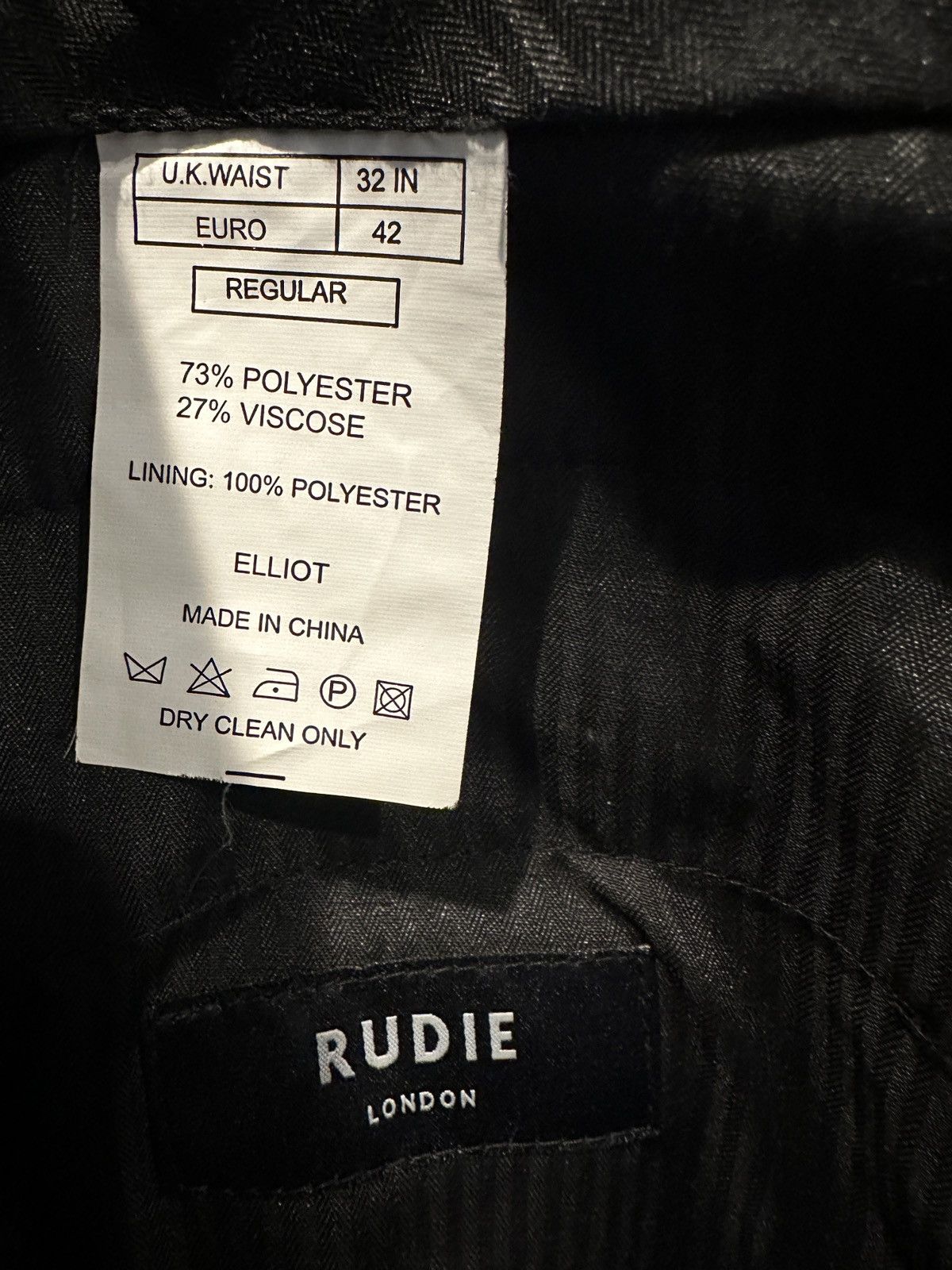 Other RUDIE London windowpane trousers Size US 32 / EU 48 - 3 Thumbnail
