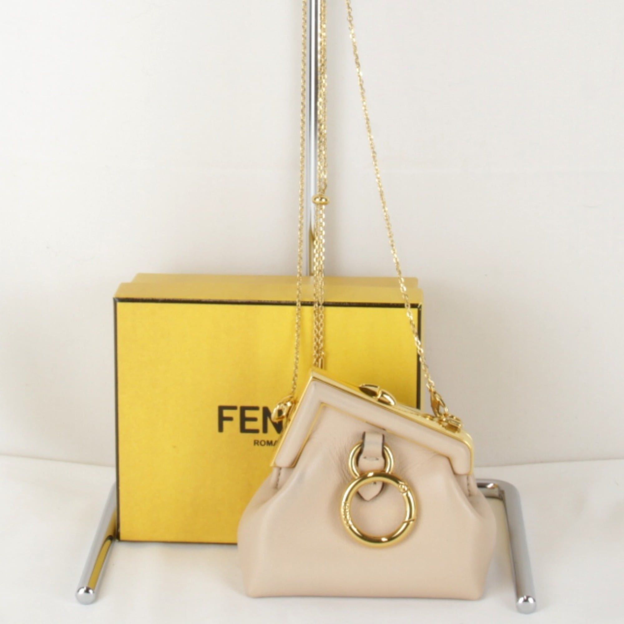 Fendi FENDI Nano First Charm Coin Case for Women Size ONE SIZE - 1 Thumbnail